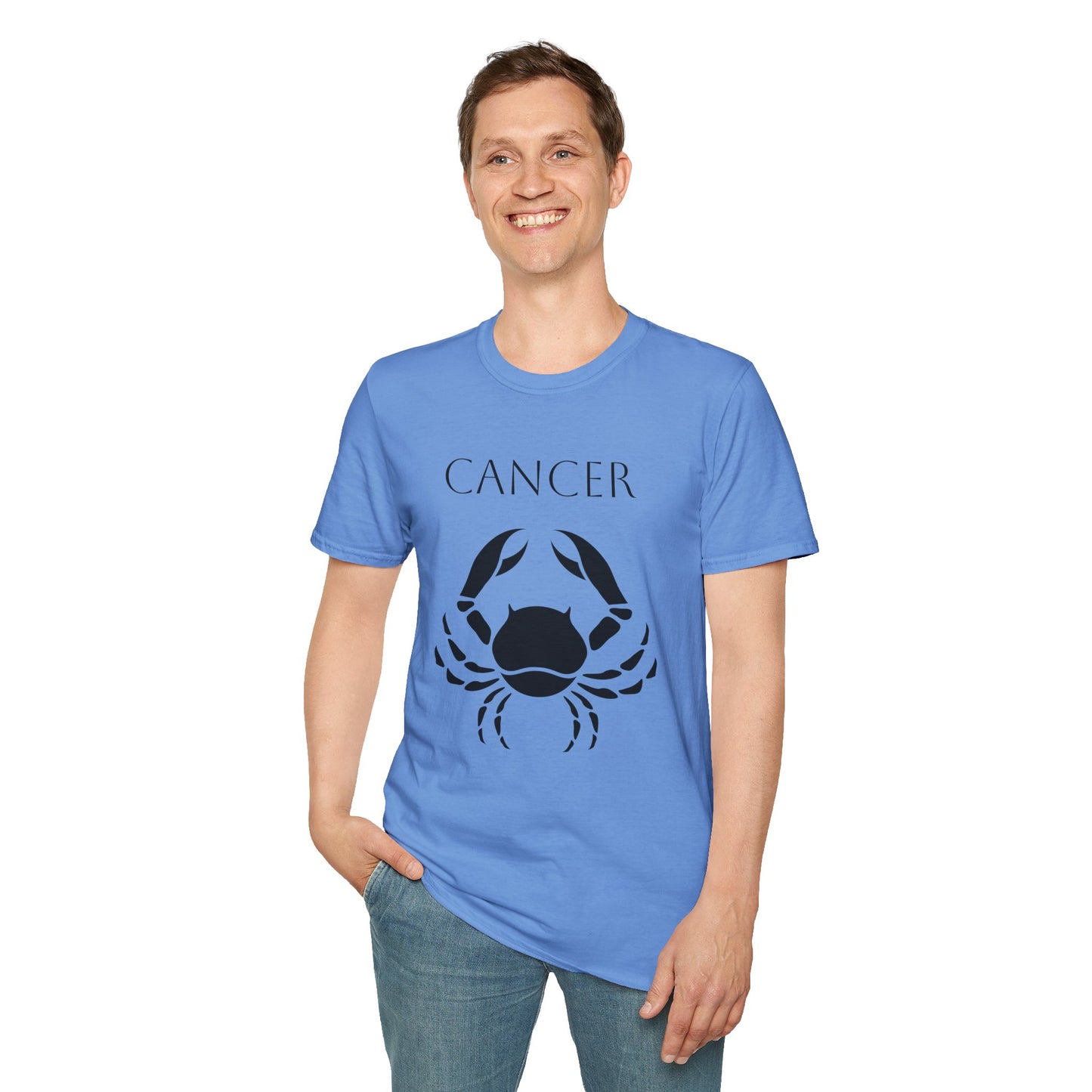 CANCER - Unisex Softstyle T-Shirt 100% Cotton Graphic