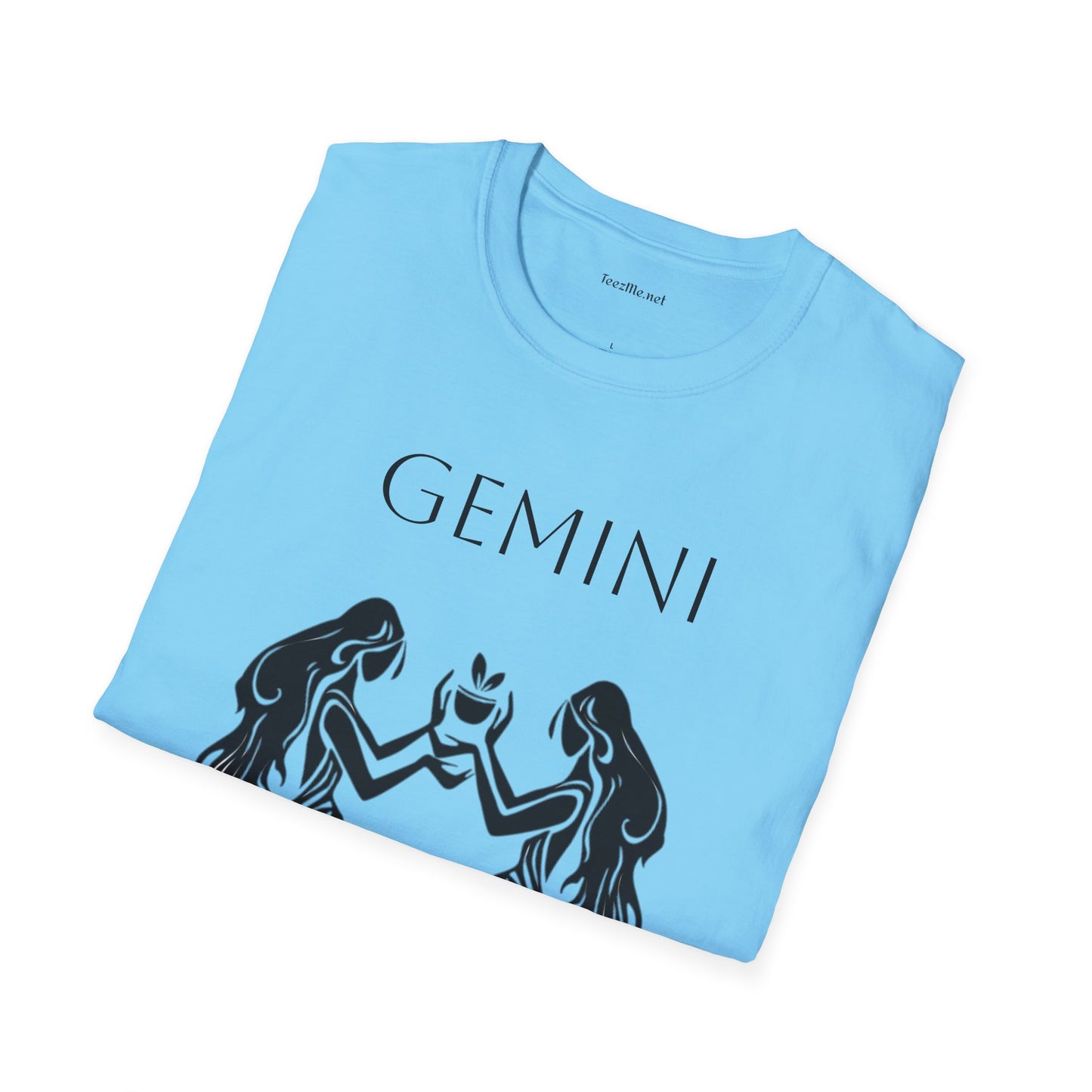 GEMINI- Unisex Softstyle T-Shirt 100% Cotton Graphic