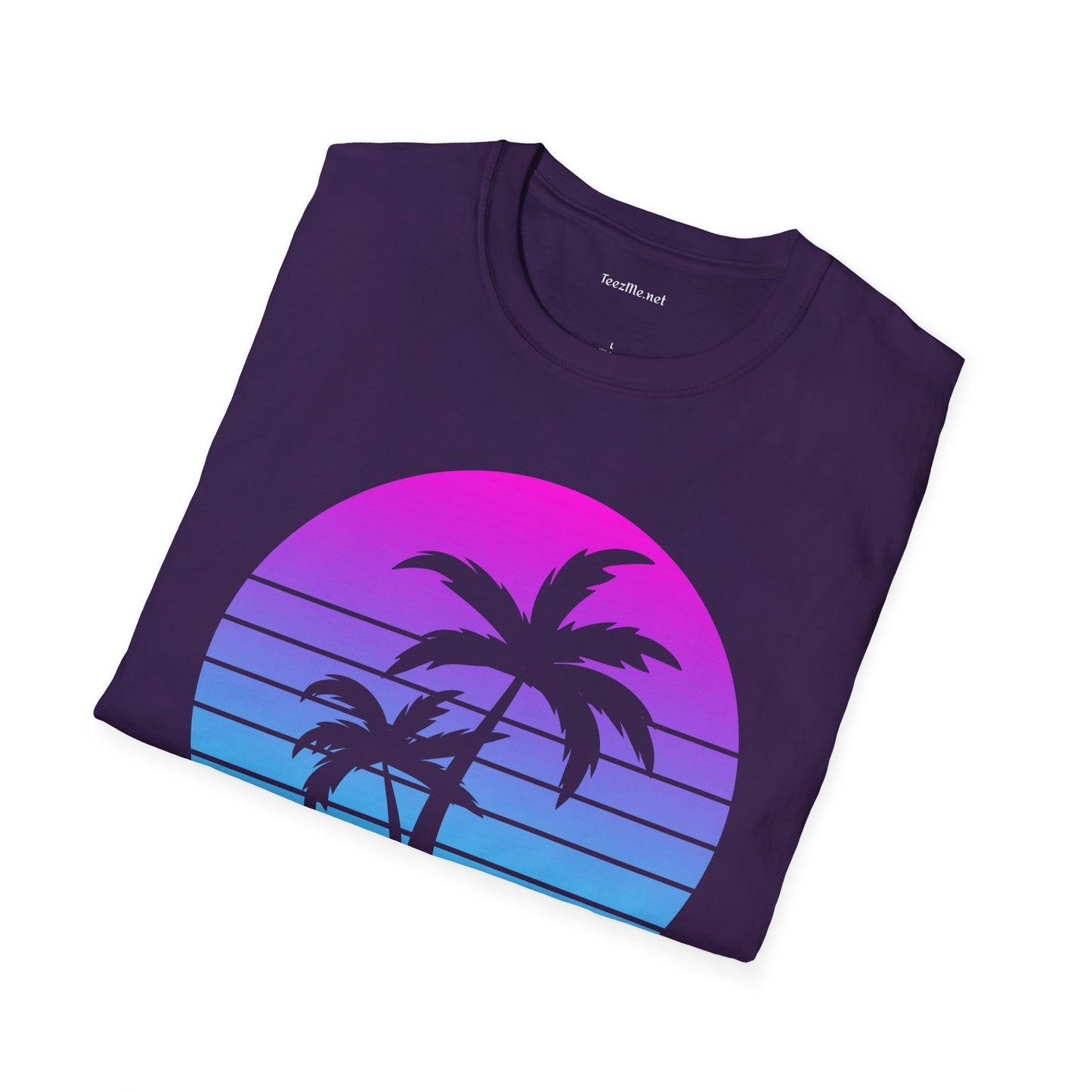 California Beach Unisex Softstyle T-Shirt 100% Cotton