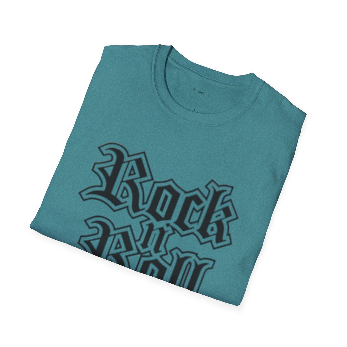 ROCK n ROLL - Unisex Softstyle T-Shirt 100% Cotton Graphic