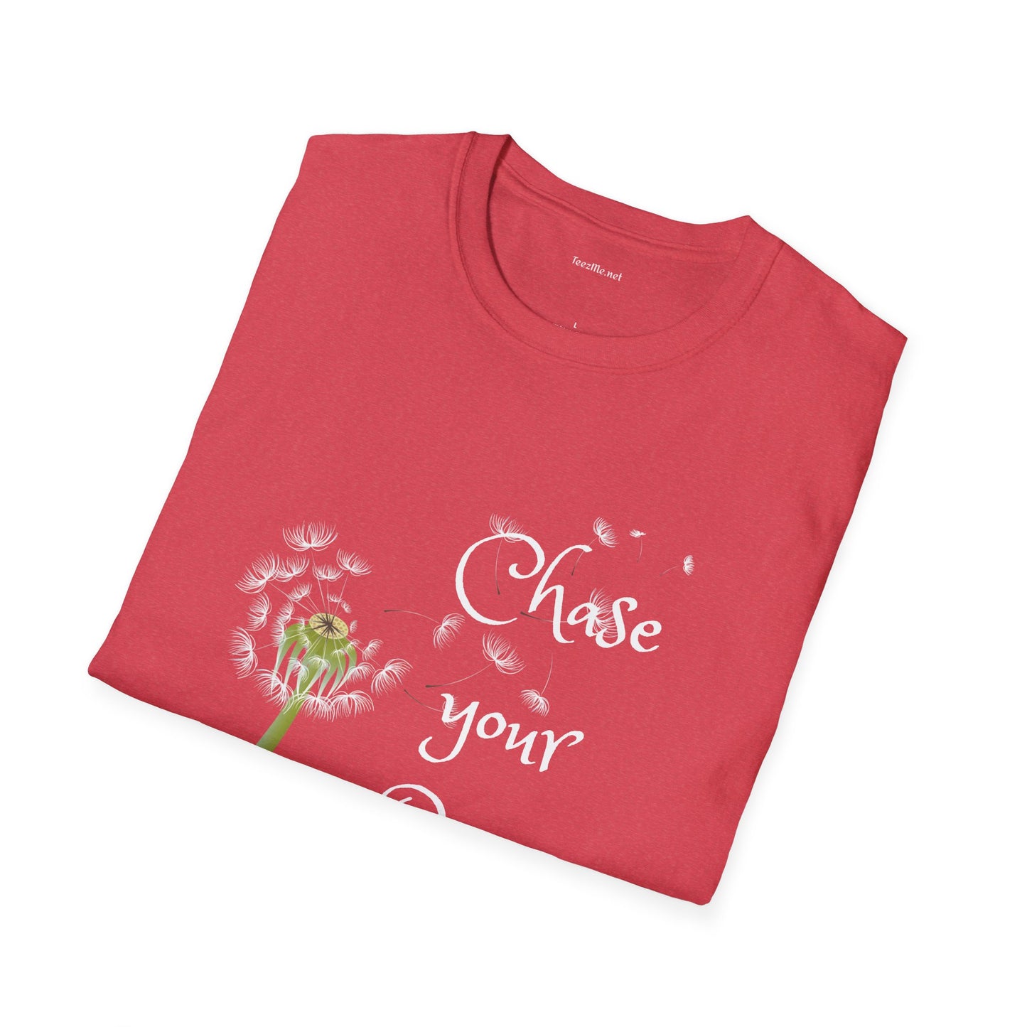 Chase your Peace - Unisex Softstyle T-Shirt 100% Cotton Graphic