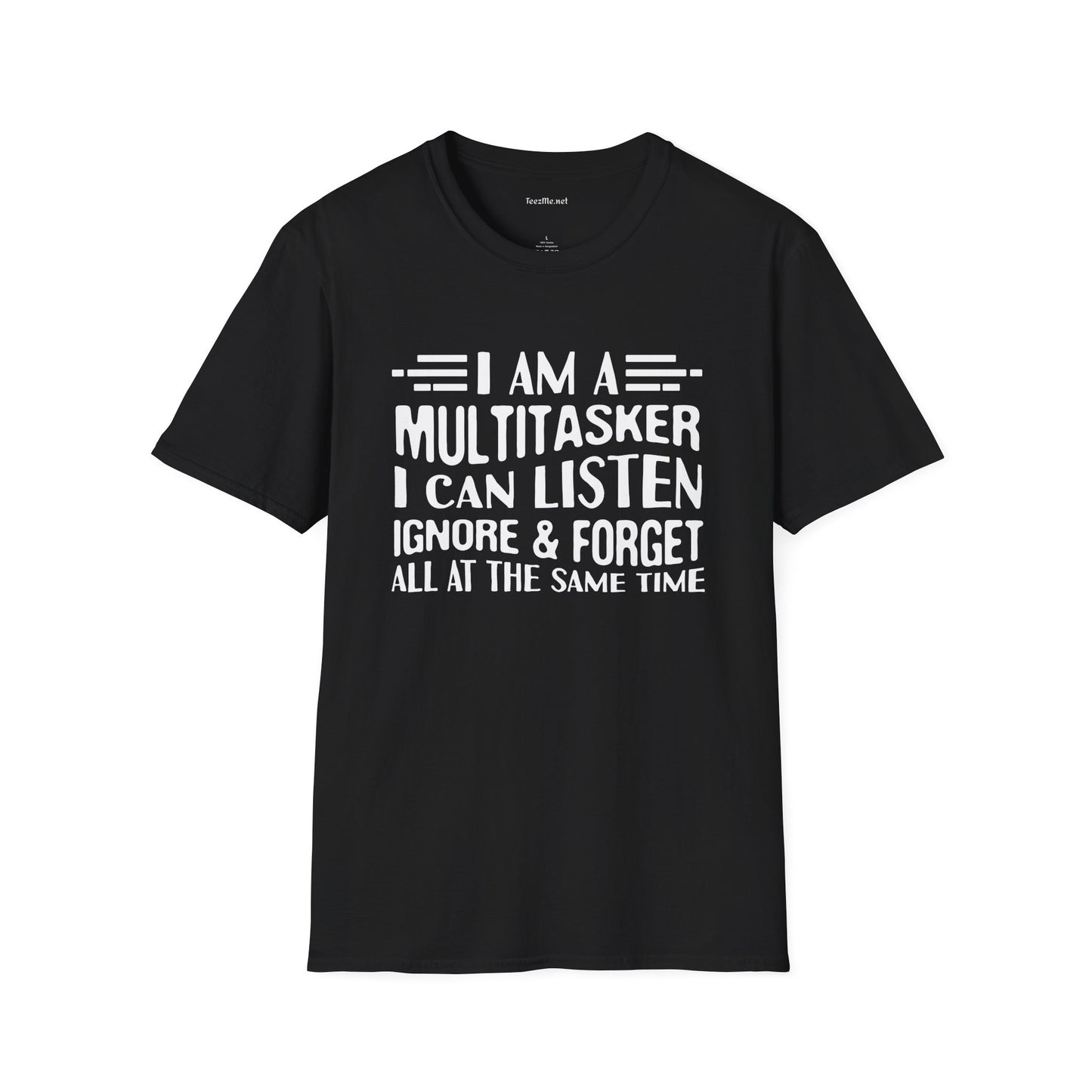 MultiTasker Unisex SoftStyle T-Shirt 100% Cotton