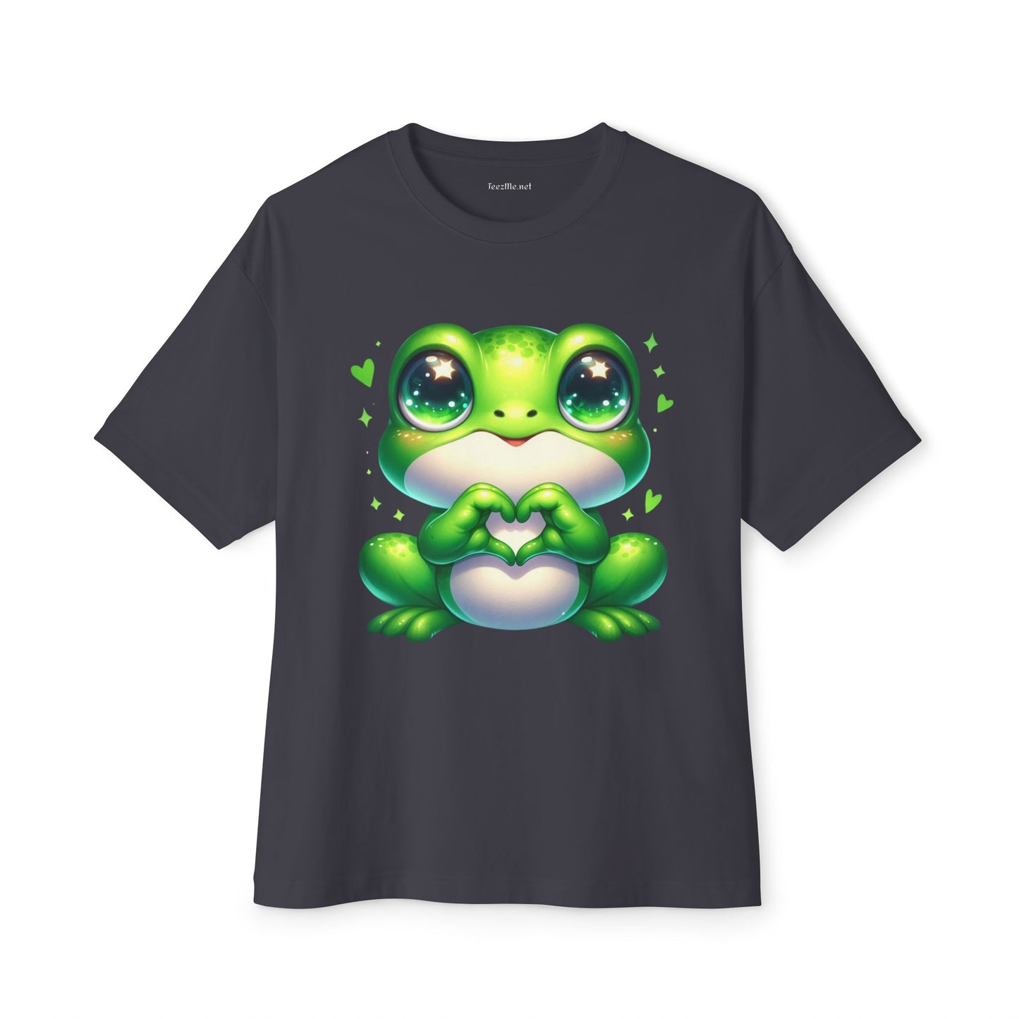 Love Frog Unisex Oversized Boxy Tee