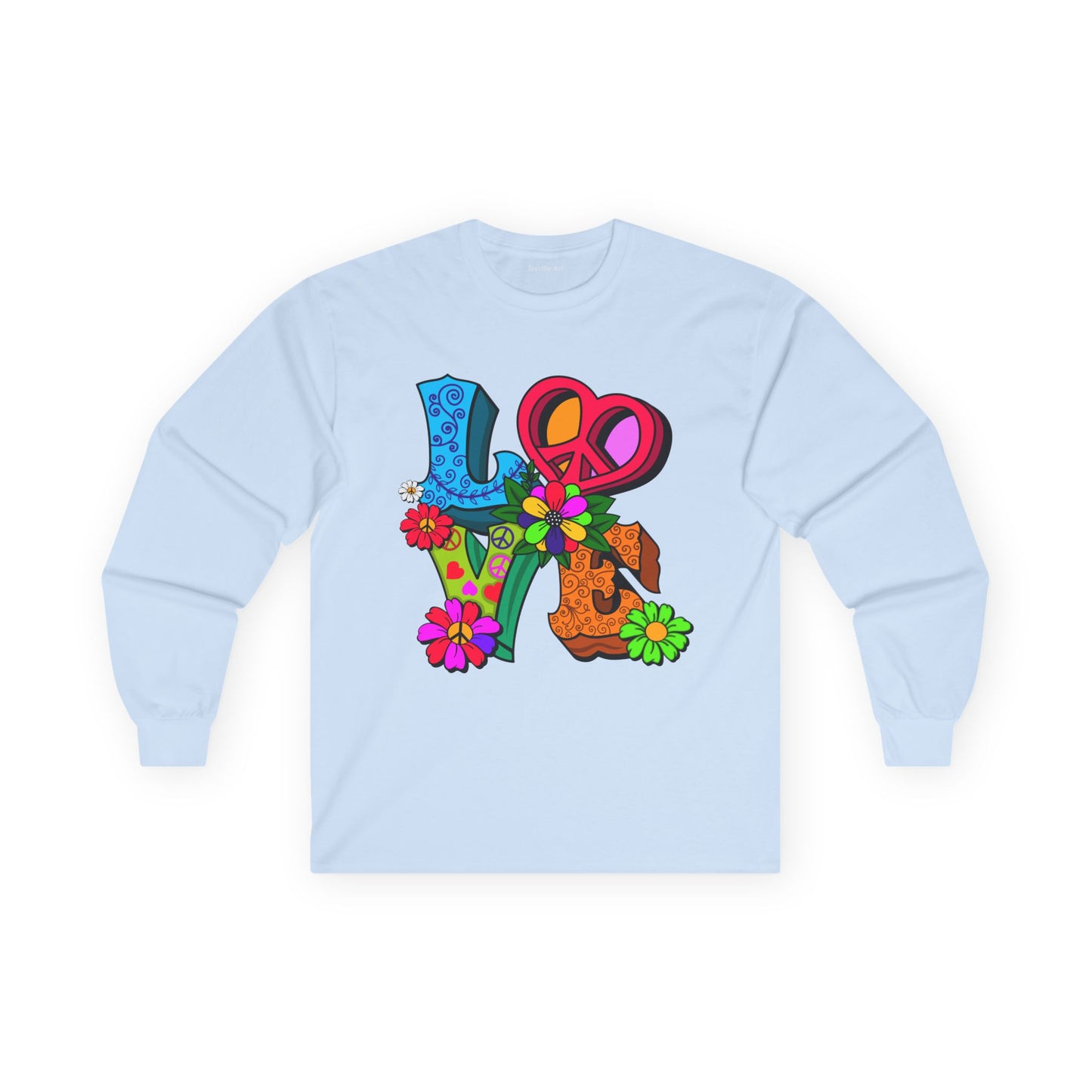 Love Peace Unisex Ultra Cotton Long Sleeve Tee