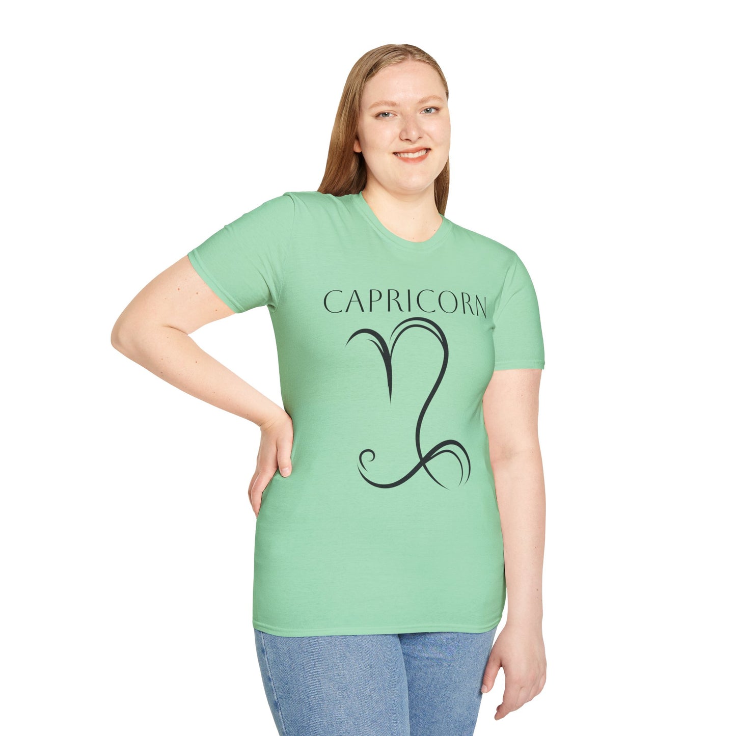 CAPRICORN - Unisex Softstyle T-Shirt 100% Cotton Graphic