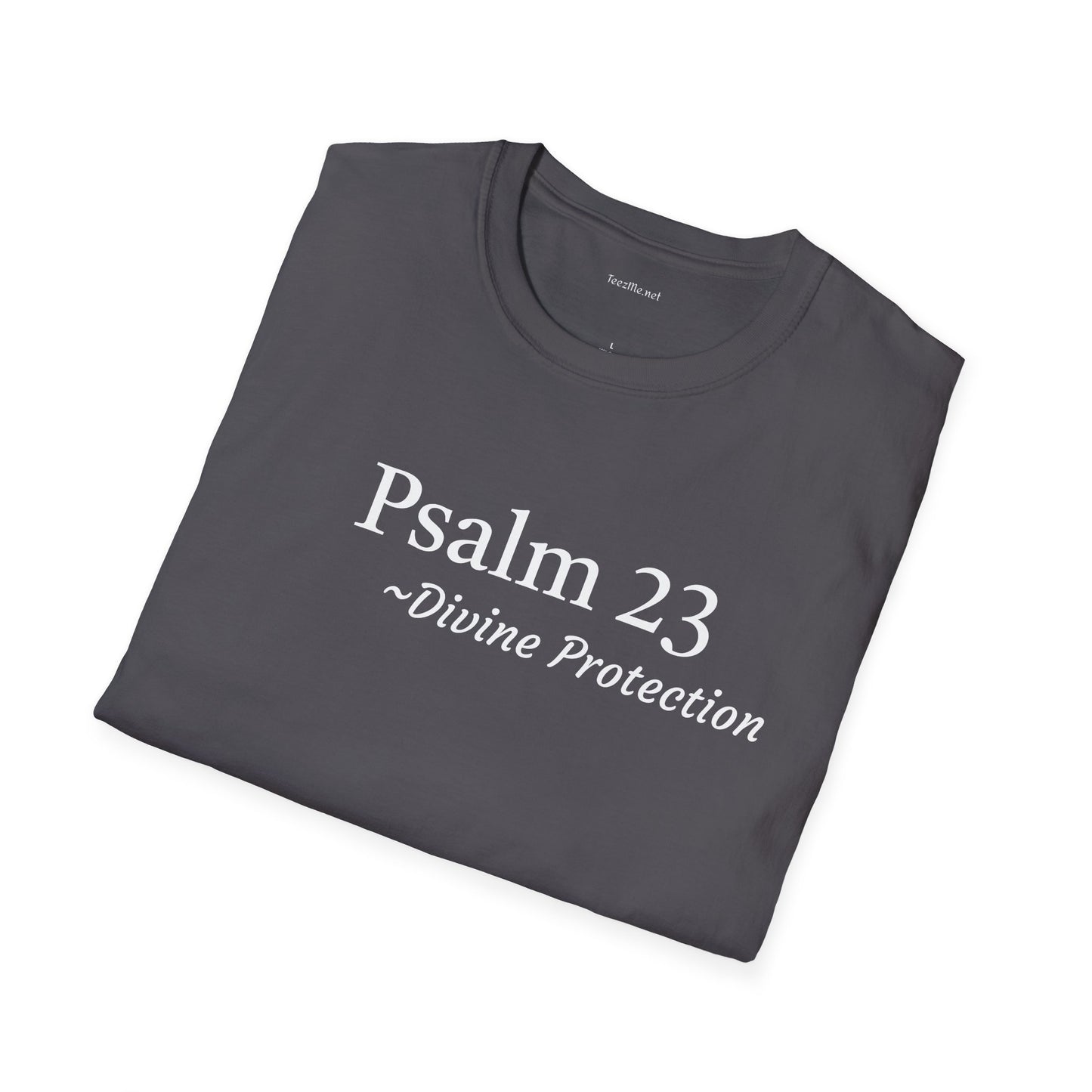 Psalm 23 - Unisex Softstyle T-Shirt 100% Cotton Graphic