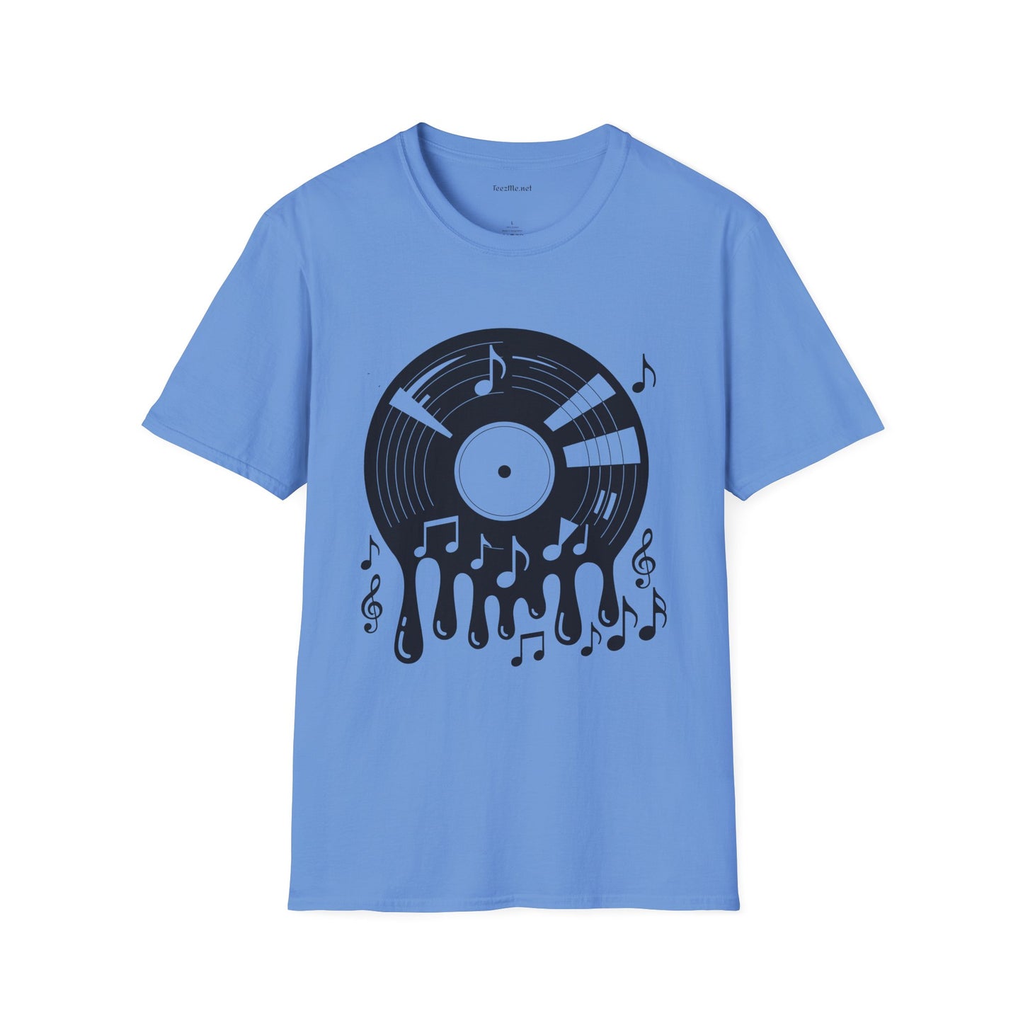 Spinning Vinyl Unisex Softstyle T-Shirt 100% Cotton Graphic