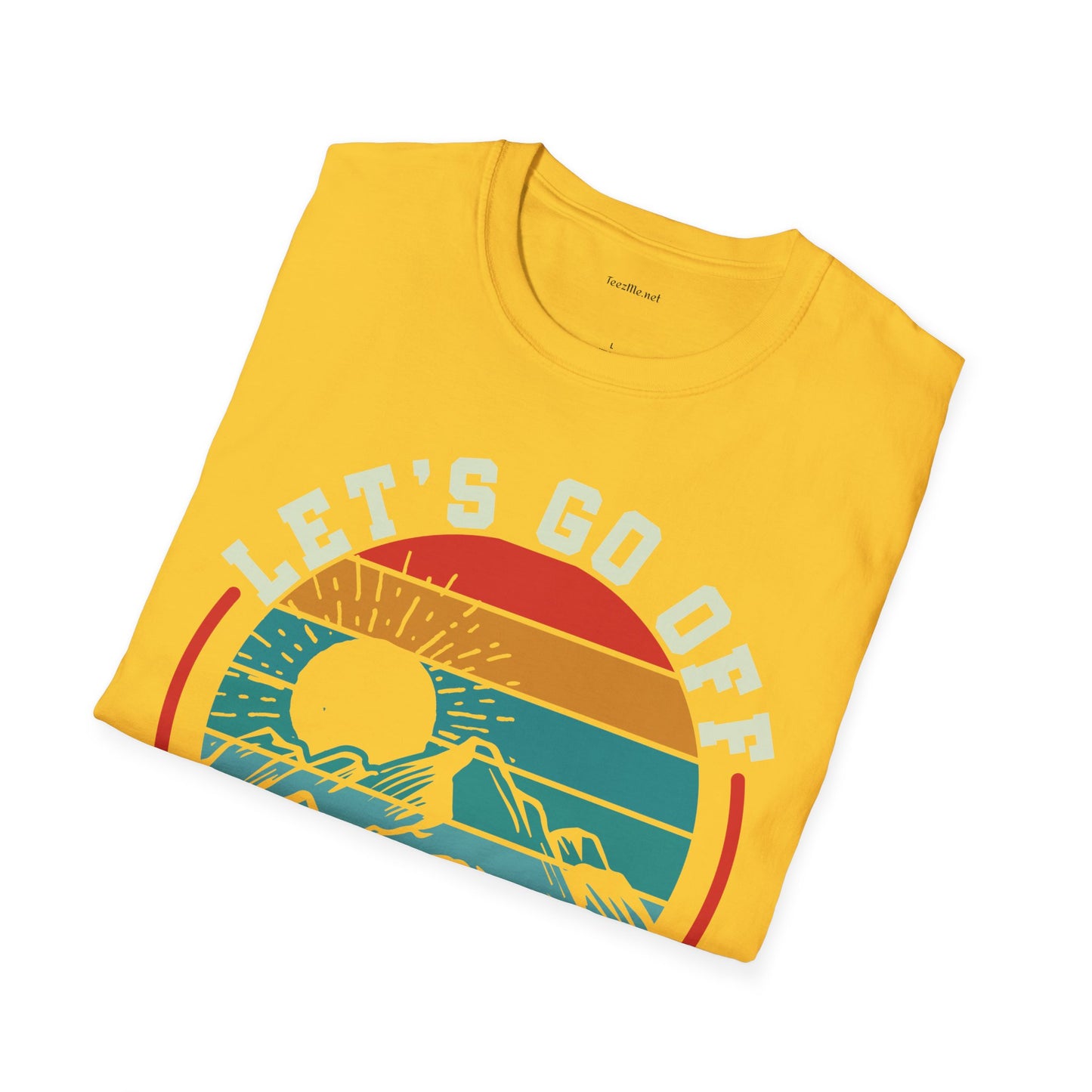 Off Grid - Unisex Softstyle T-Shirt 100% Cotton Graphic