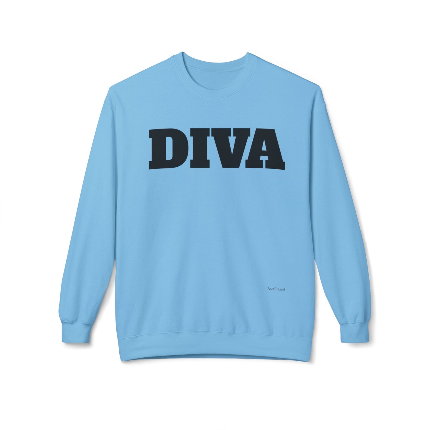 DIVA - Unisex Midweight Softstyle Fleece Crewneck Sweatshirt