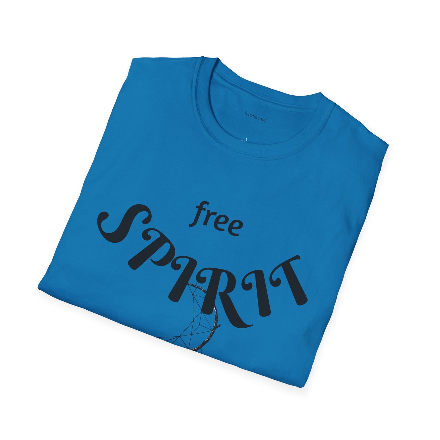 free SPIRIT - Unisex Softstyle T-Shirt 100% Cotton Graphic