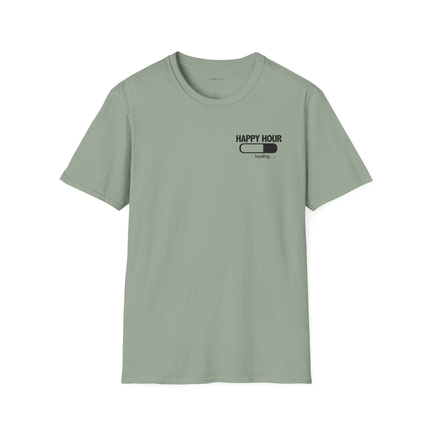 Happy Hour - Unisex Softstyle T-Shirt 100% Cotton Graphic