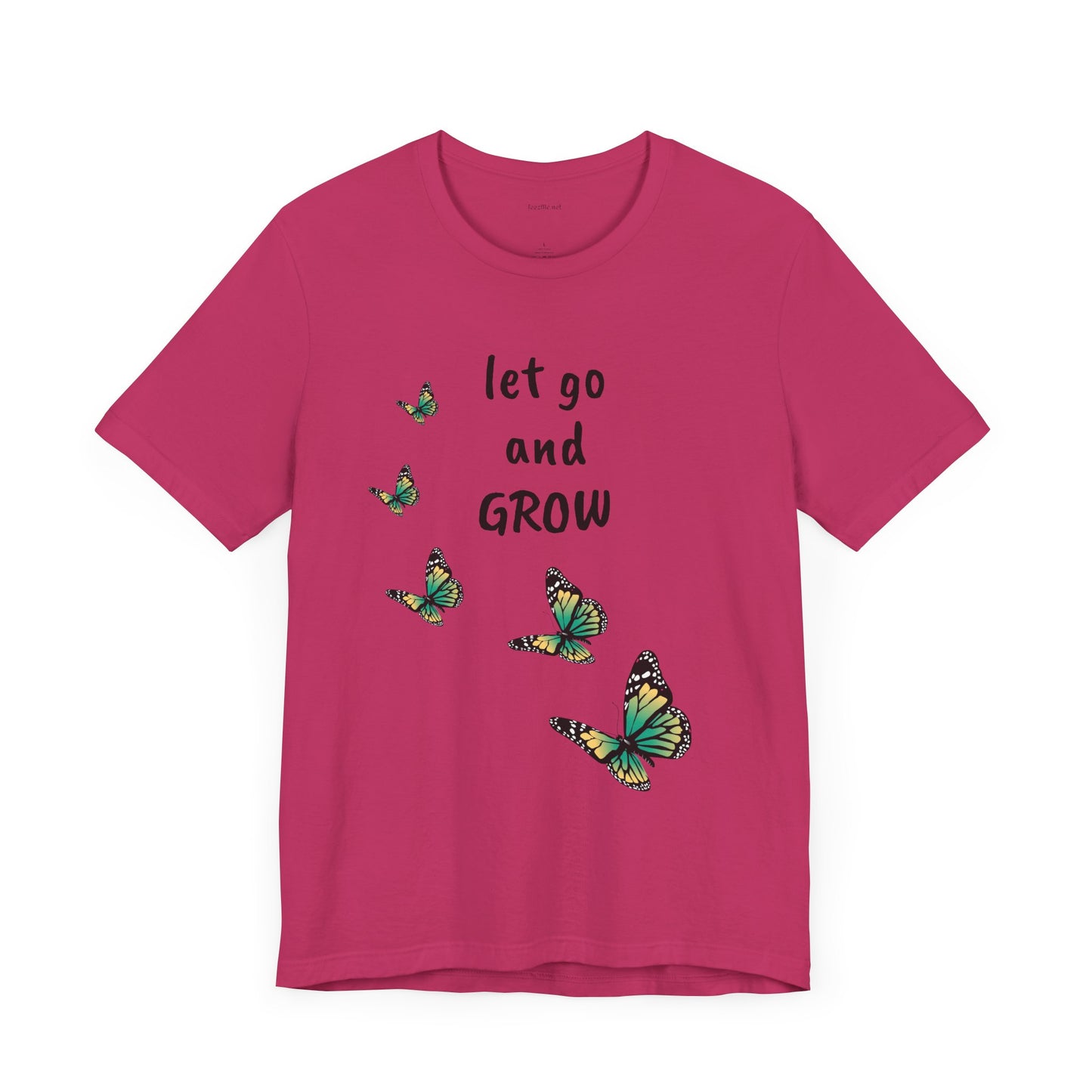 Let Go and GROW - Unisex Jersey Short Sleeve Tee