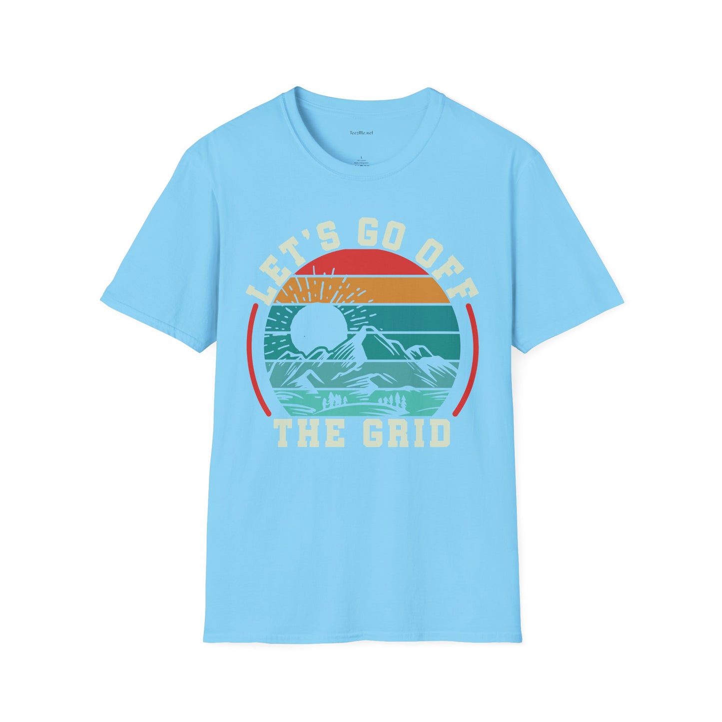 Off Grid - Unisex Softstyle T-Shirt 100% Cotton Graphic