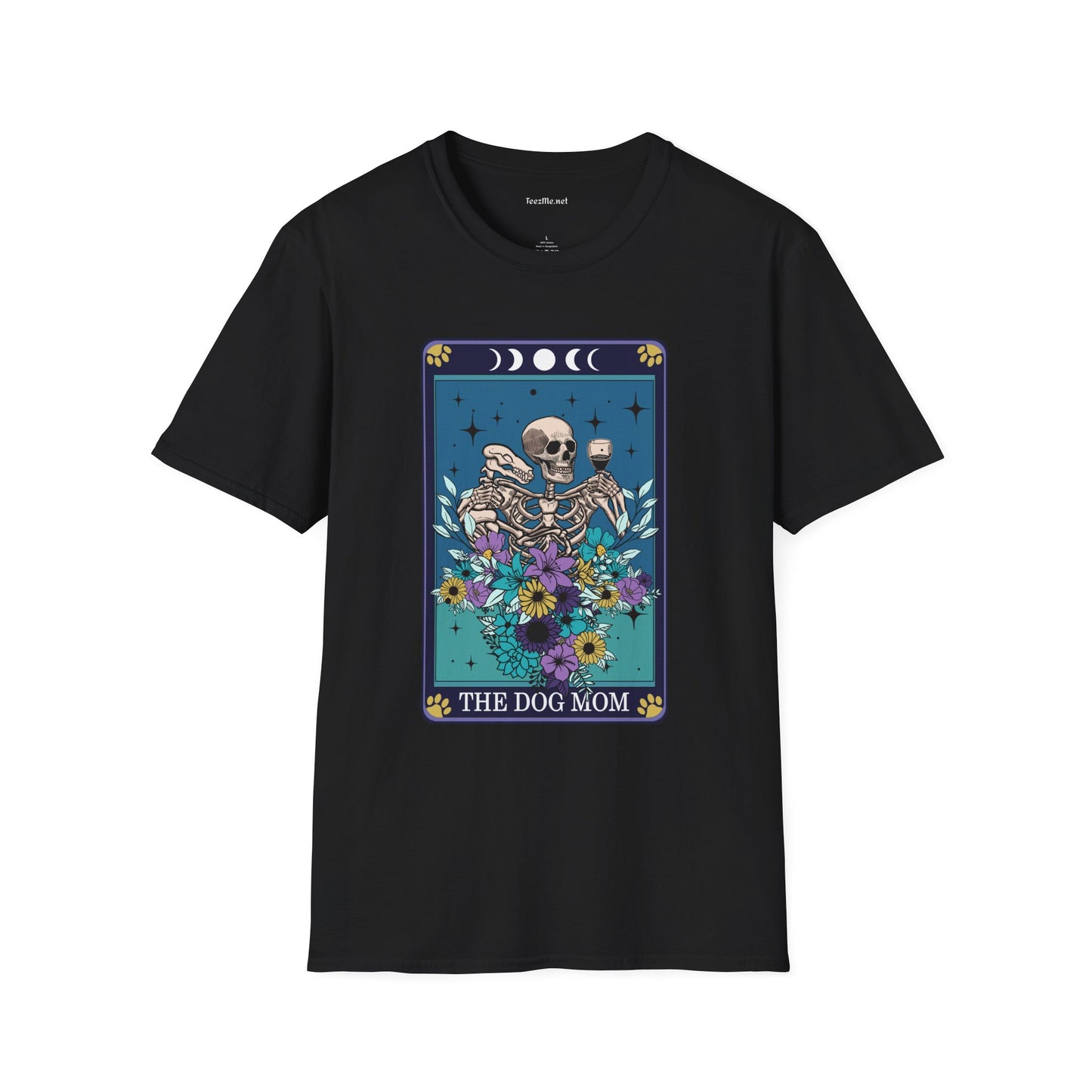 The Dog Mom Unisex Softstyle T-Shirt 100% Cotton #tarot