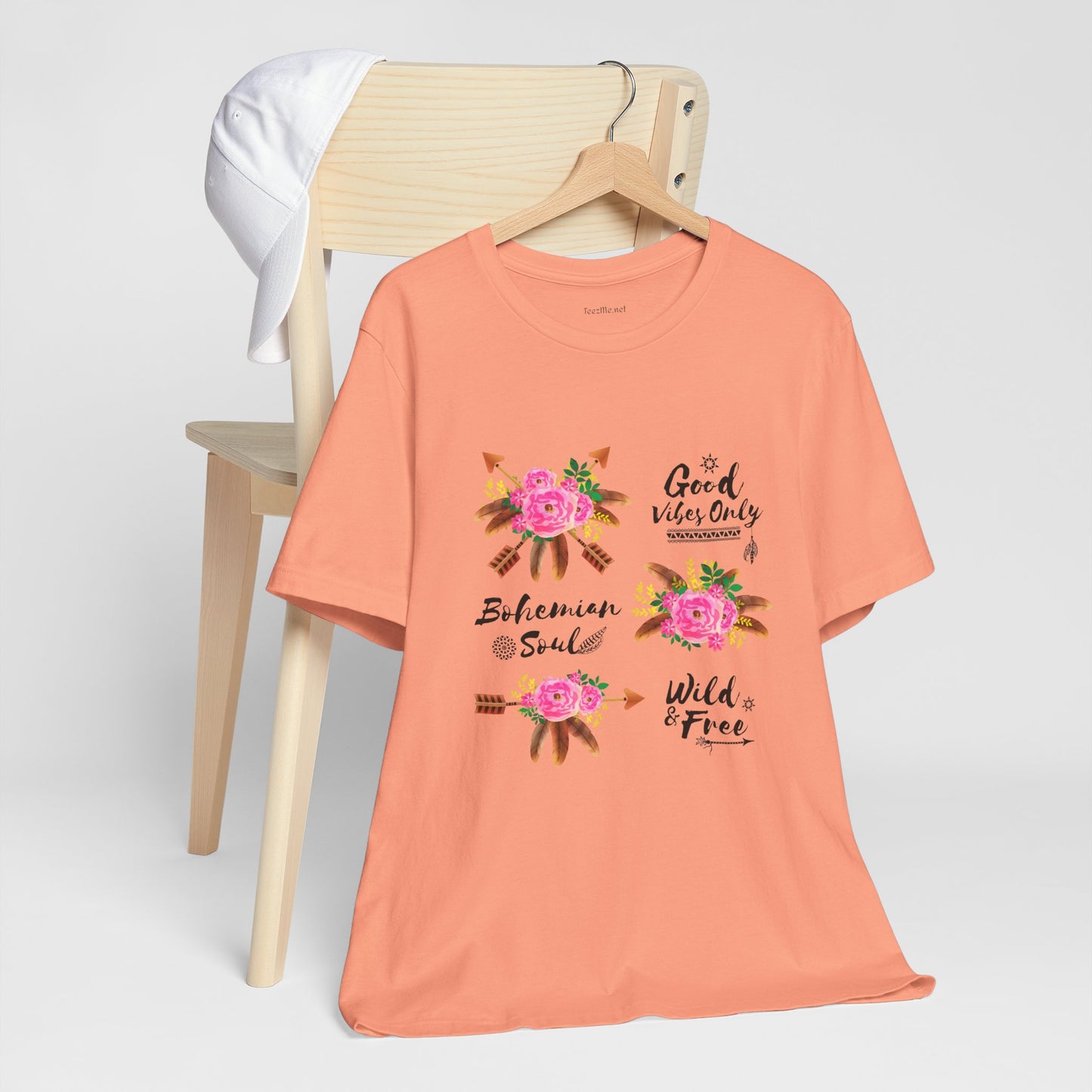 Wild & Free - Unisex Jersey Short Sleeve Tee #BOHO