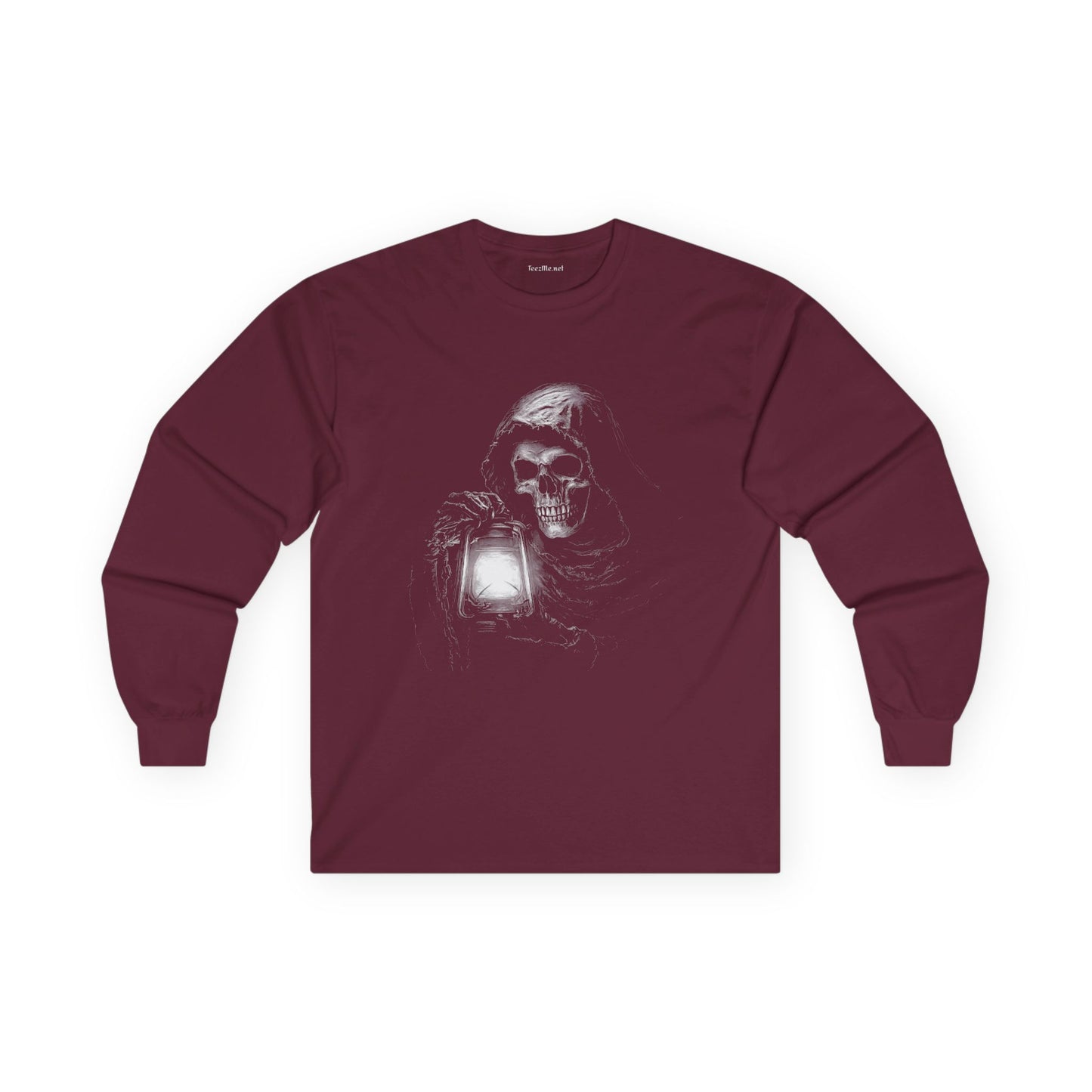 Grim Reaper Skull 02 Unisex Ultra Cotton Long Sleeve Tee