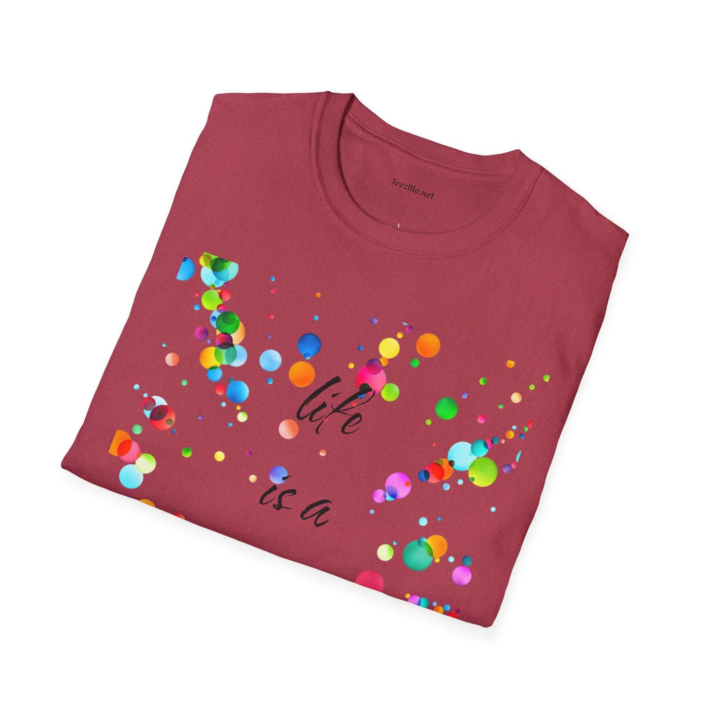 Life is a mystery - Unisex Softstyle T-Shirt 100% Cotton Graphic