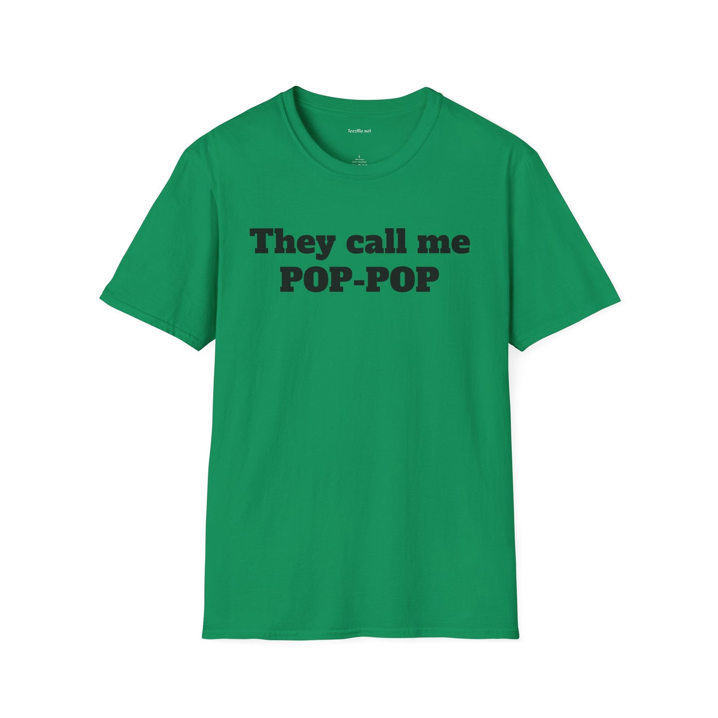 They call me POP - Unisex Softstyle T-Shirt 100% Cotton Graphic