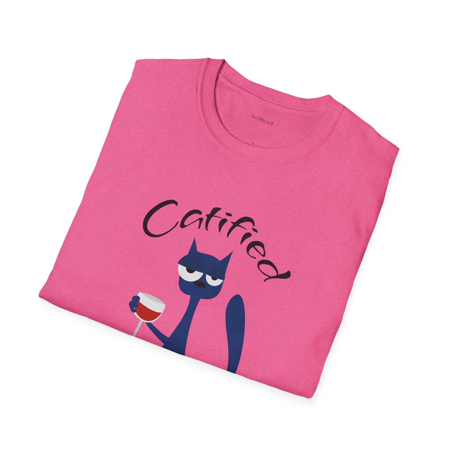 Catified Therapist - Unisex Softstyle T-Shirt 100% Cotton Graphic