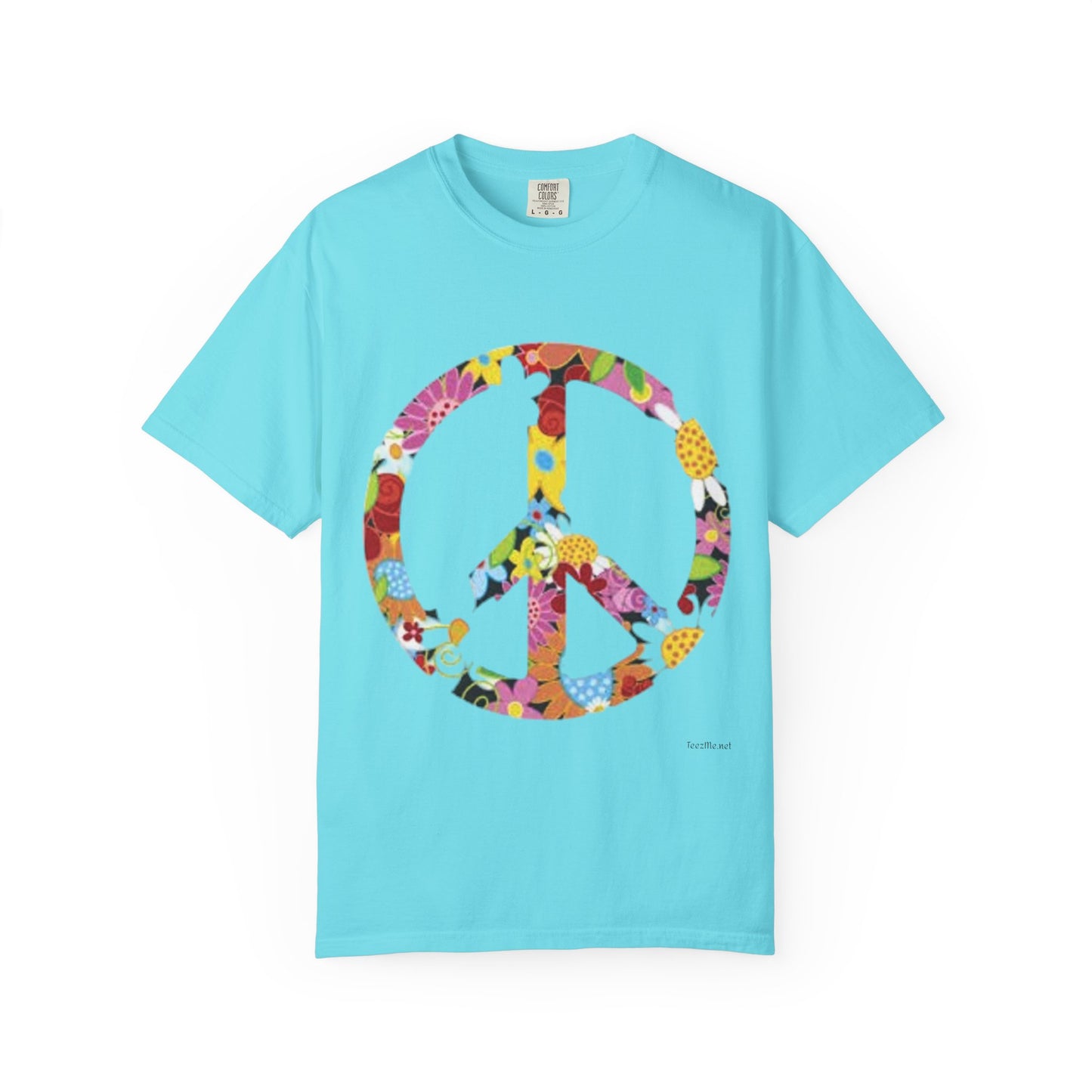 Peace Sign Unisex Garment-Dyed T-shirt