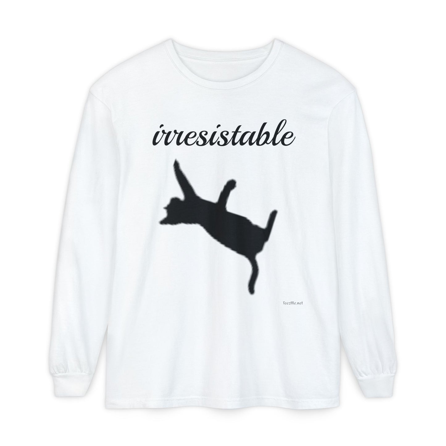 Irresistable - Unisex Garment-dyed Long Sleeve T-Shirt