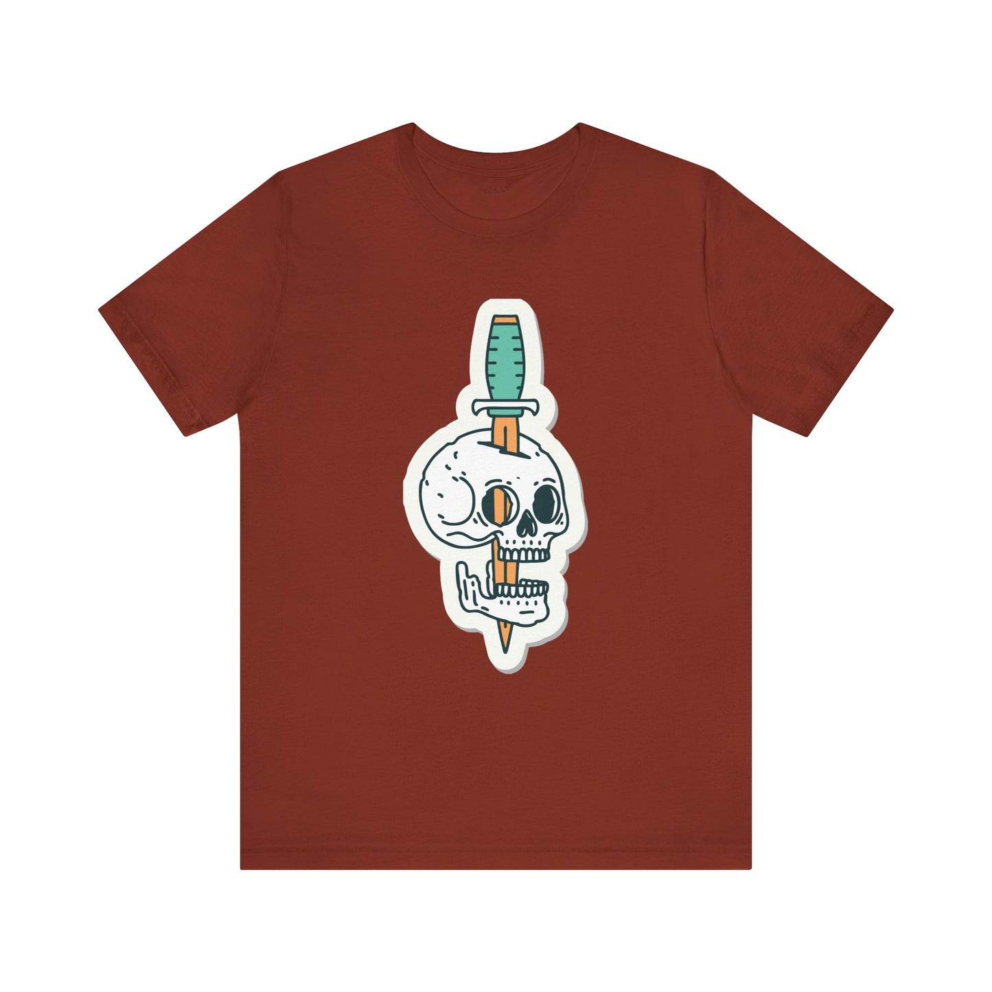 Skull dagger - Unisex Jersey Short Sleeve Tee