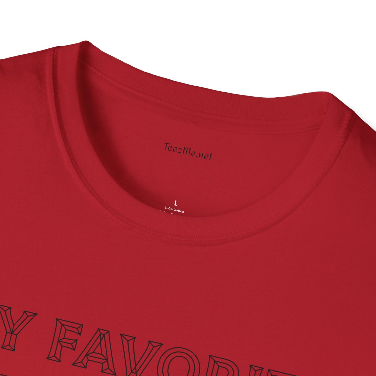 My favorite mistake - Unisex Softstyle T-Shirt 100% Cotton Graphic