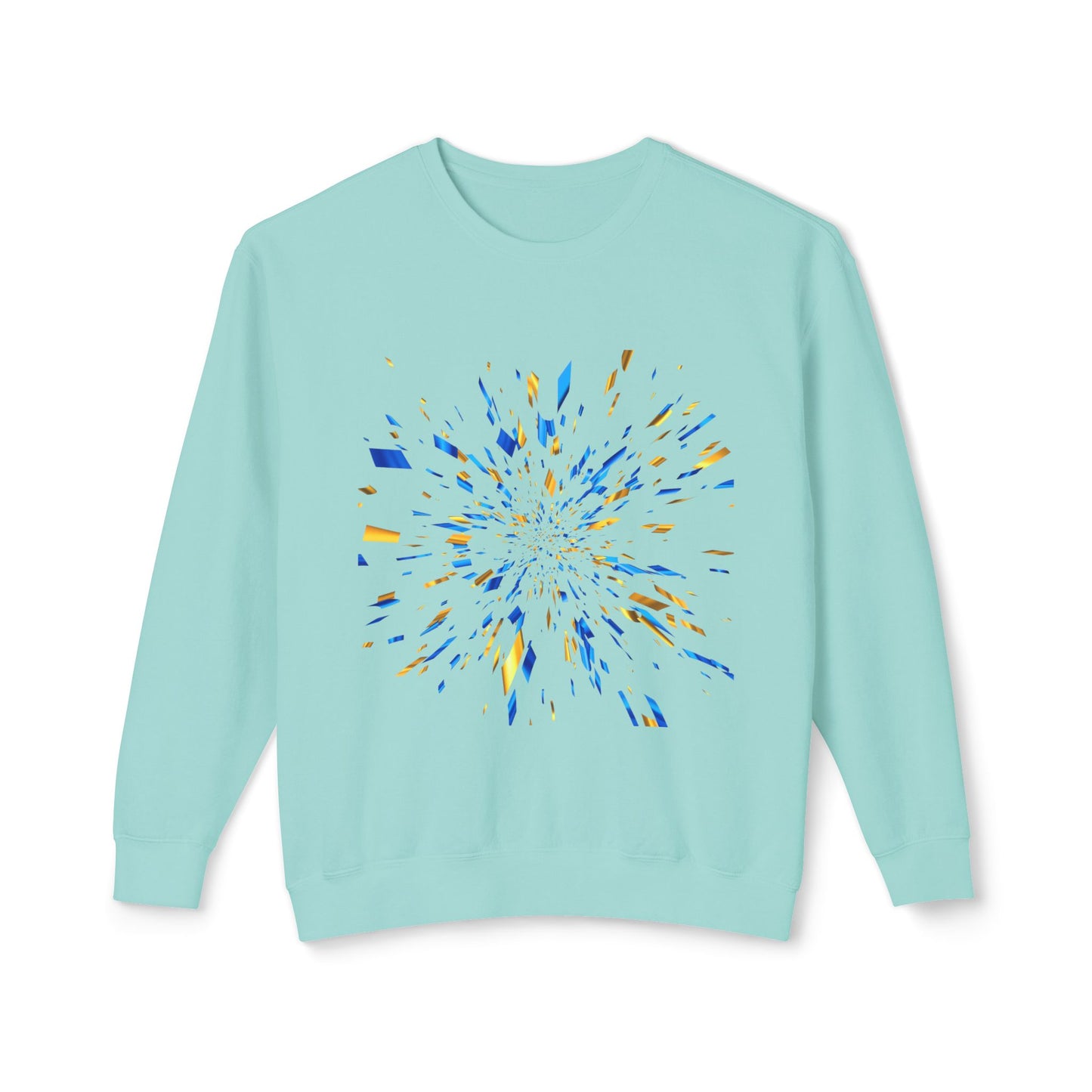 Burst - Unisex Lightweight Crewneck Sweatshirt