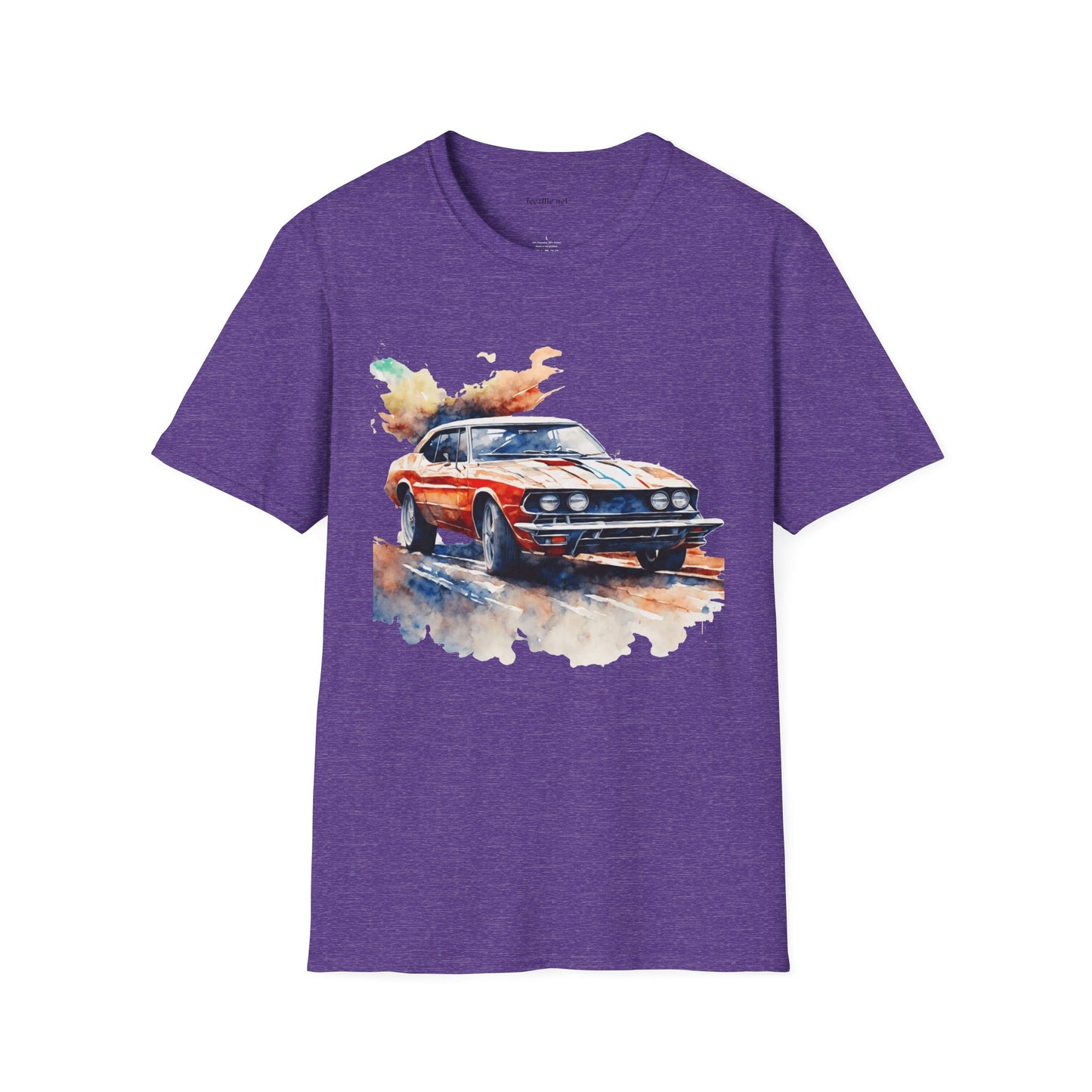 Muscle Car - Unisex Softstyle T-Shirt 100% Cotton Graphic