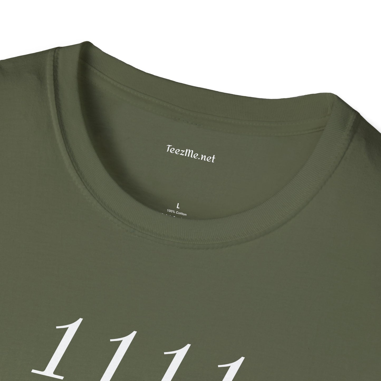 1111 (new beginnings) - Unisex Softstyle T-Shirt 100% Cotton Graphic #angel numbers