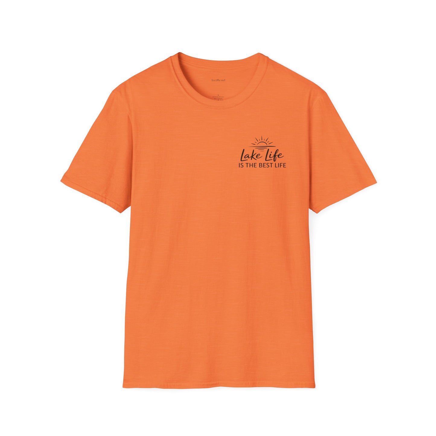 Lake Life Best Life - Unisex Softstyle T-Shirt 100% Cotton Graphic