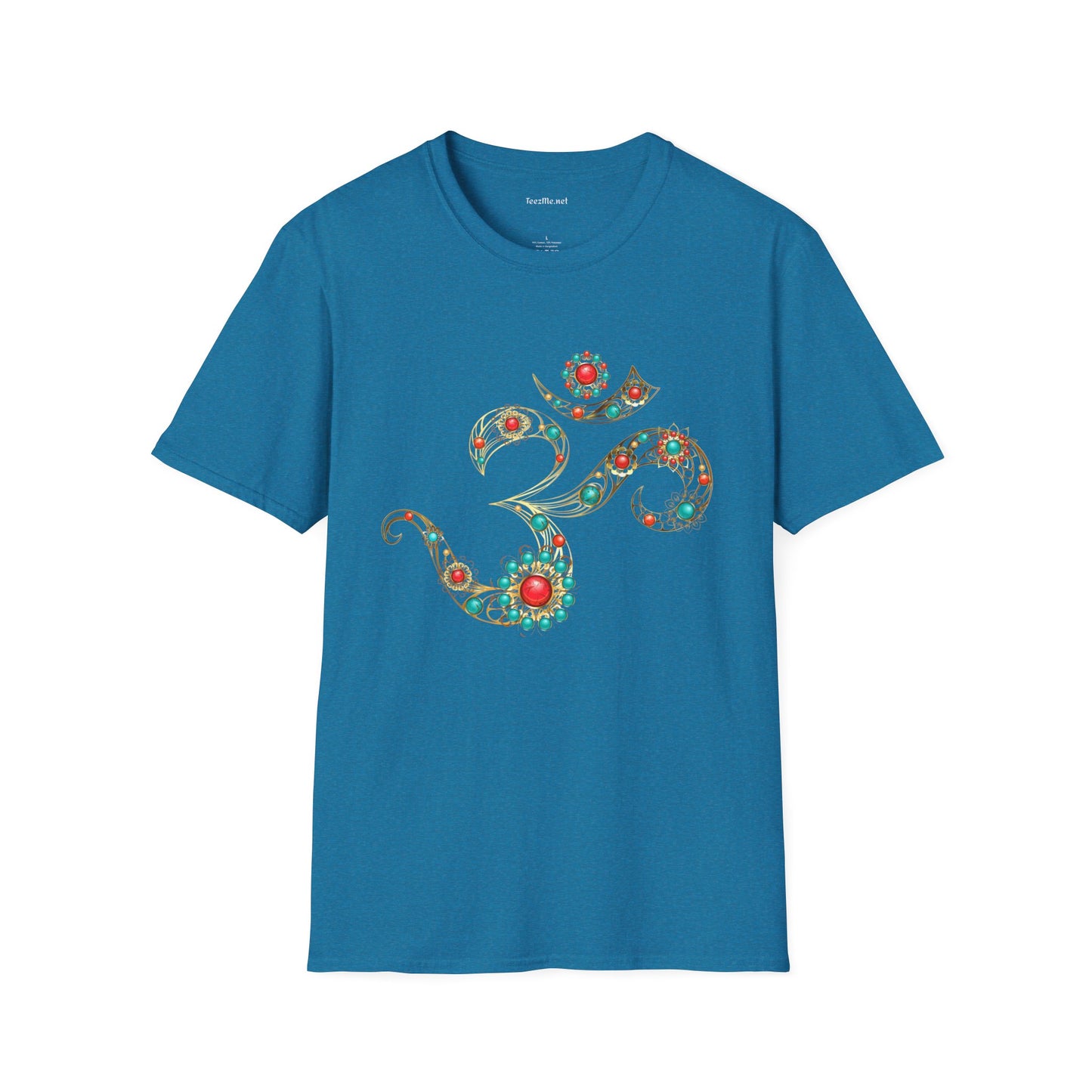 Symbol of OM Unisex Softstyle T-Shirt 100% Cotton Graphic