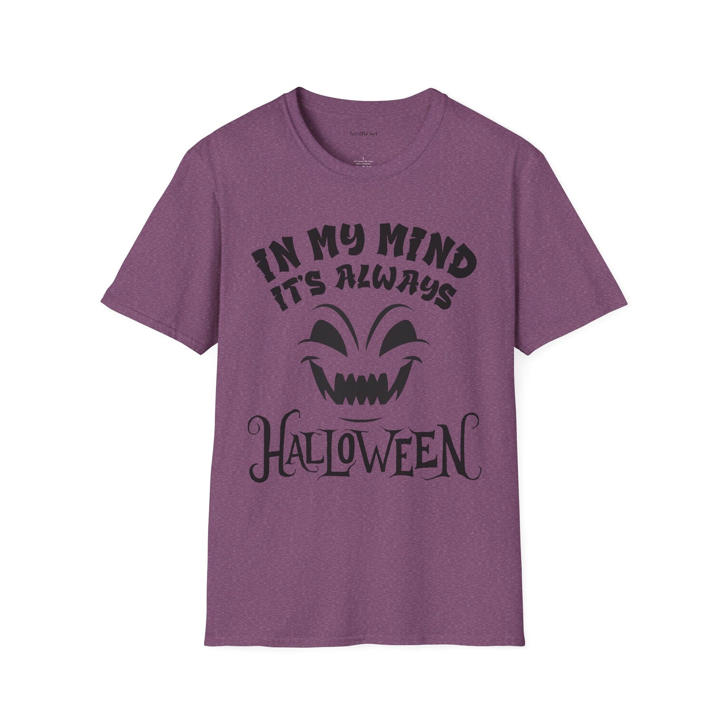 It's Always Halloween Unisex Softstyle T-Shirt 100% Cotton