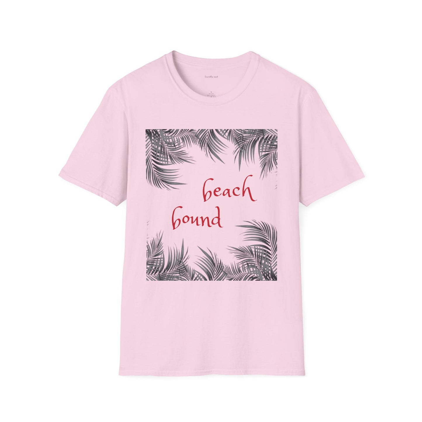 Beach Bound - Unisex Softstyle T-Shirt 100% Cotton Graphic