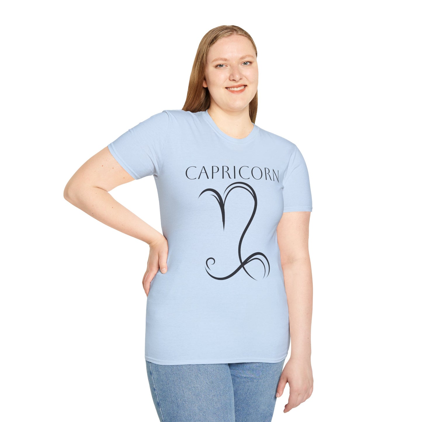 CAPRICORN - Unisex Softstyle T-Shirt 100% Cotton Graphic