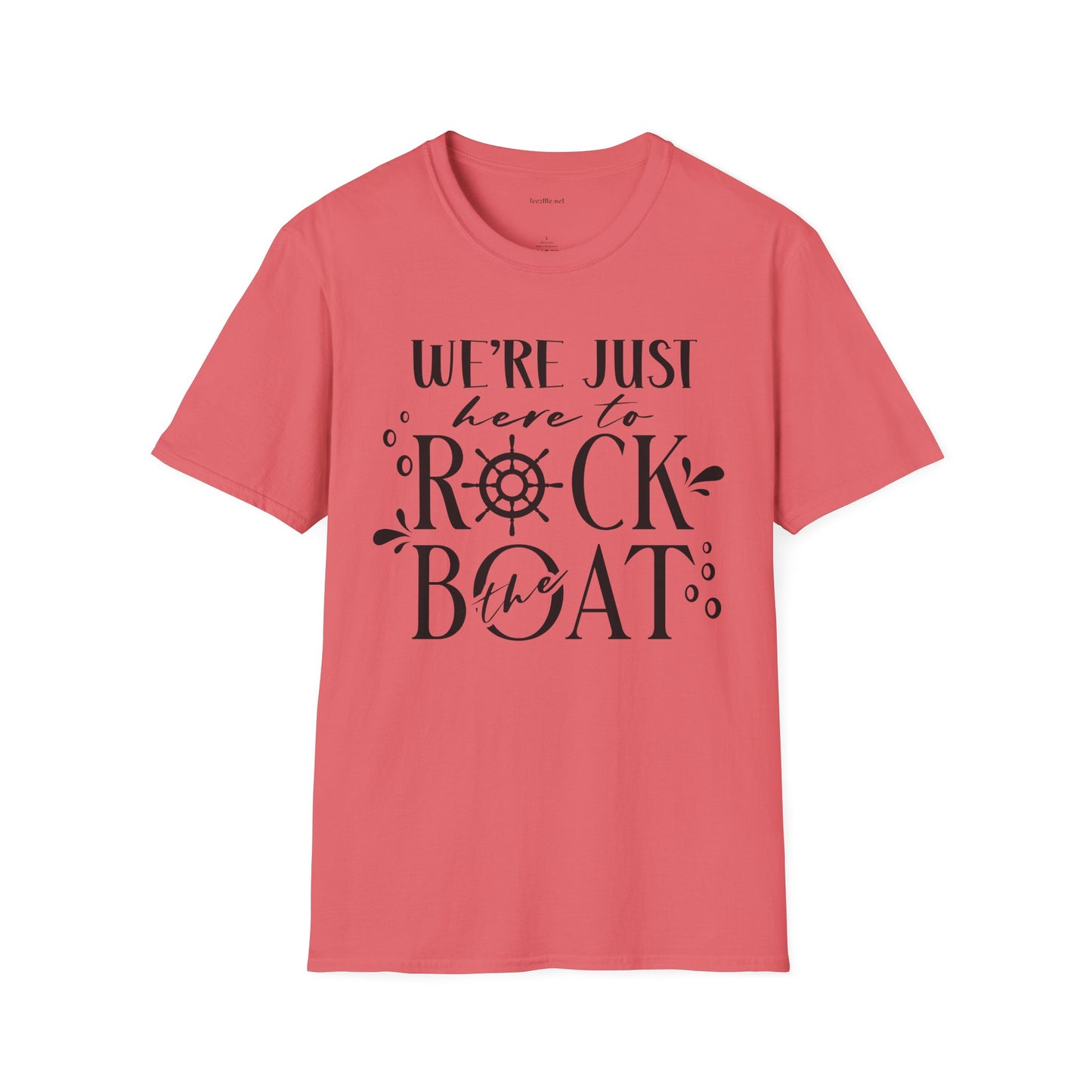 Rock the Boat - Unisex Softstyle T-Shirt 100% Cotton Graphic