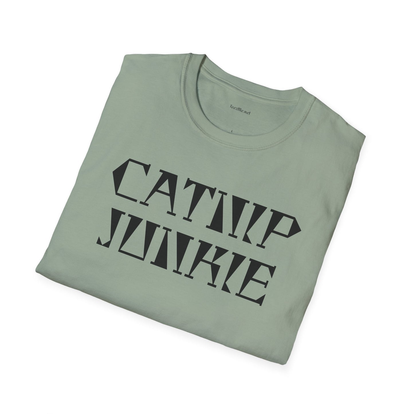 Catnip Junkie - Unisex Softstyle T-Shirt 100% Cotton Graphic