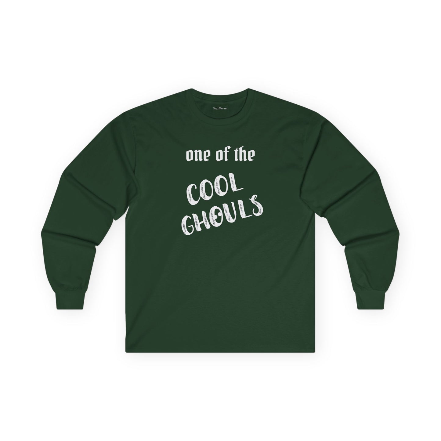one of the Cool Ghouls Unisex Ultra Cotton Long Sleeve Tee