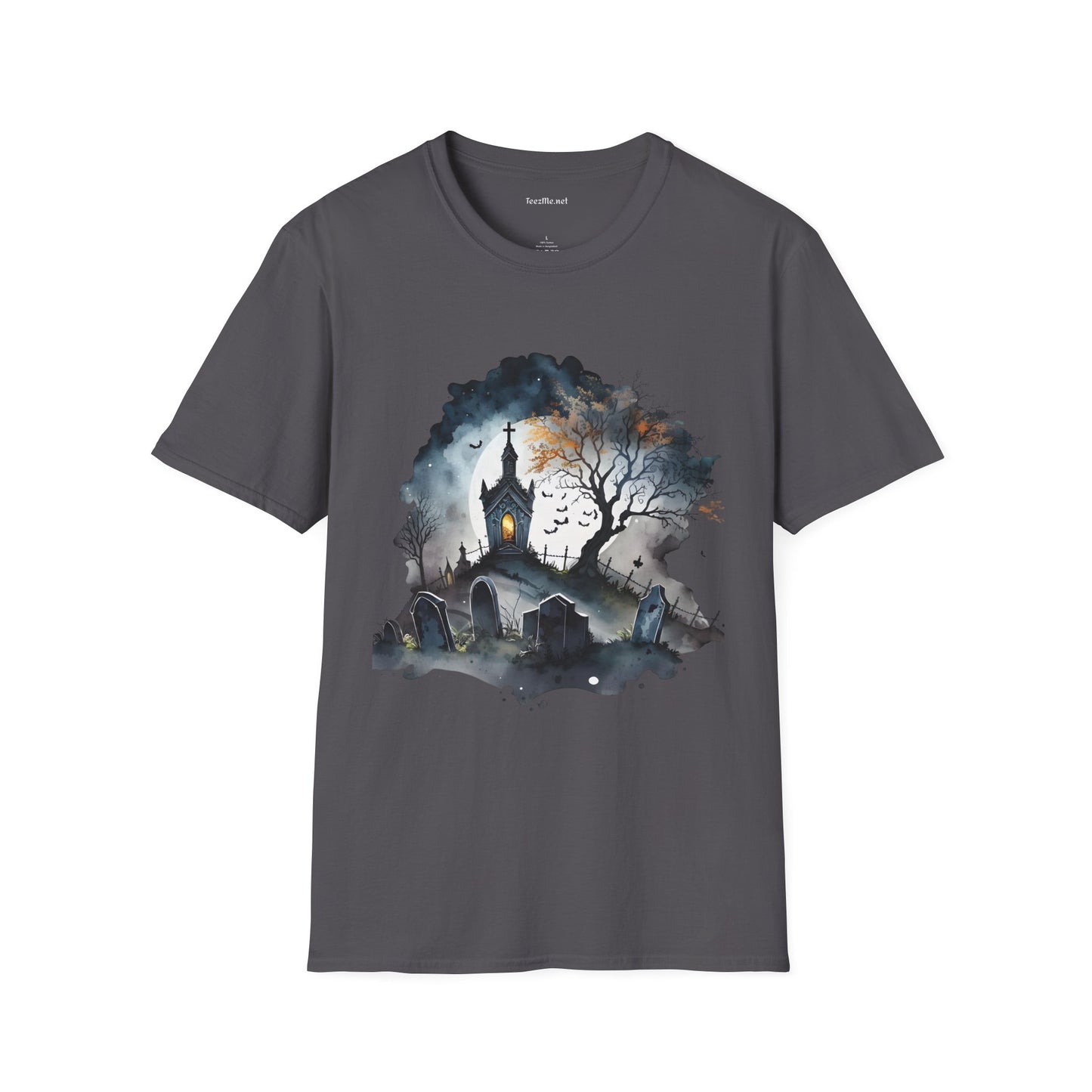 The Graveyard Unisex Softstyle T-Shirt 100% Cotton Graphic