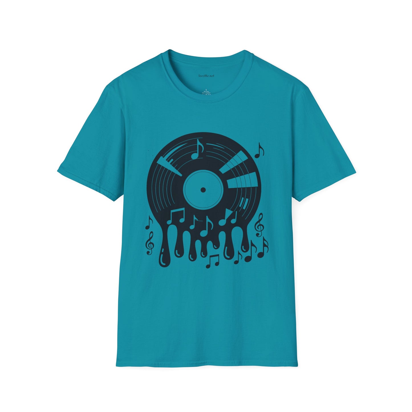 Spinning Vinyl Unisex Softstyle T-Shirt 100% Cotton Graphic