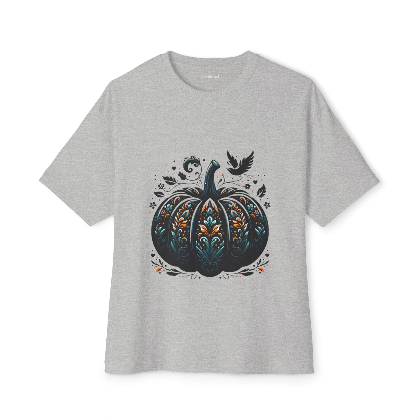 Goth Pumpkin2 - Unisex Oversized Boxy Tee