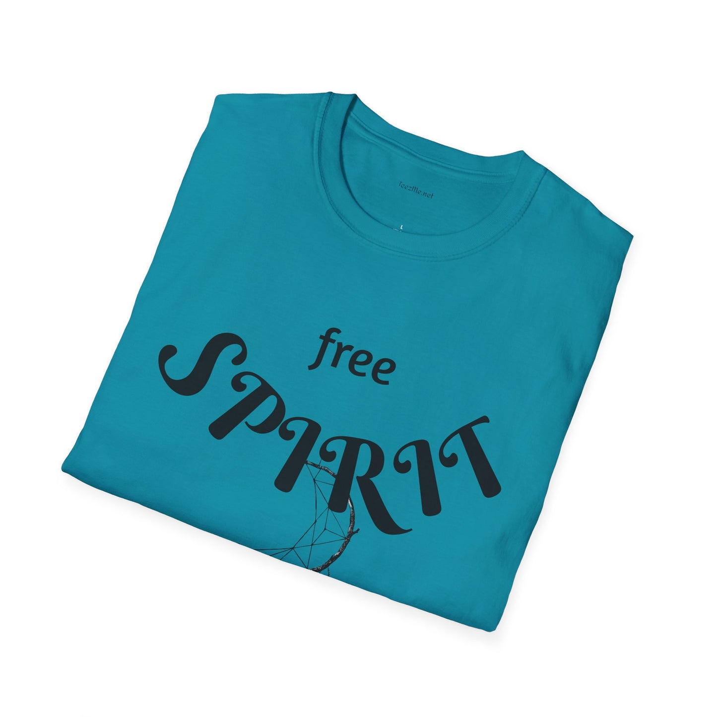 free SPIRIT - Unisex Softstyle T-Shirt 100% Cotton Graphic