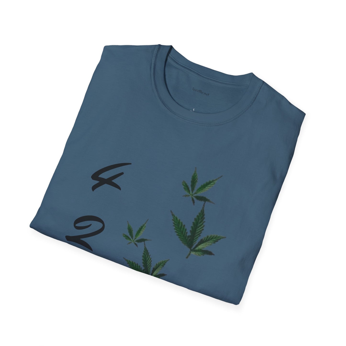 420 - Unisex Softstyle T-Shirt 100% Cotton Graphic #weed #cannabis