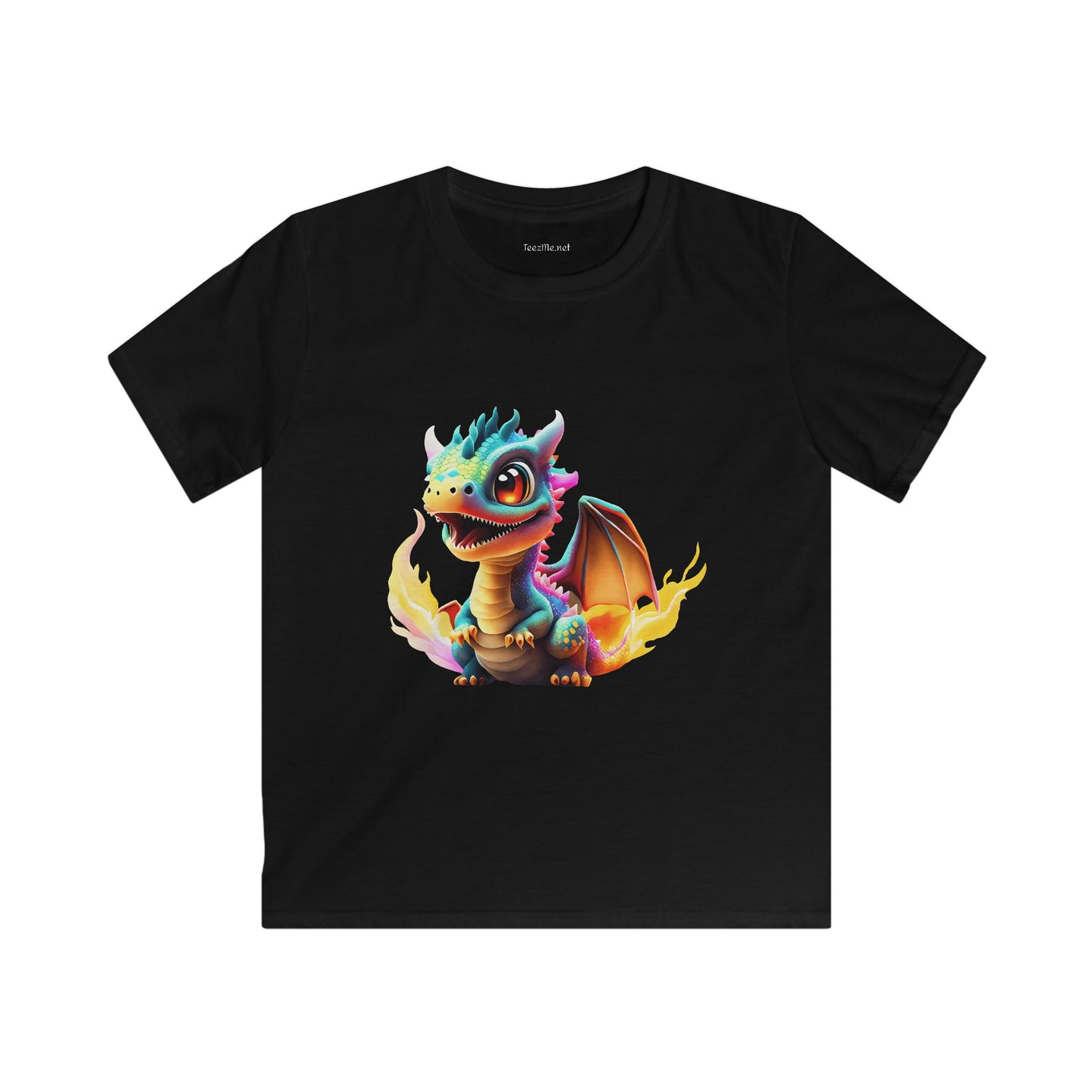 Colorful Dragon - Softstyle Tee Children