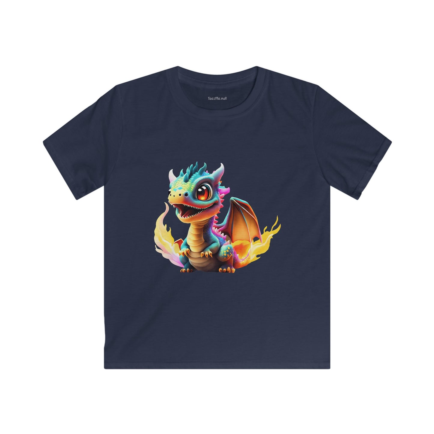 Colorful Dragon - Softstyle Tee Children
