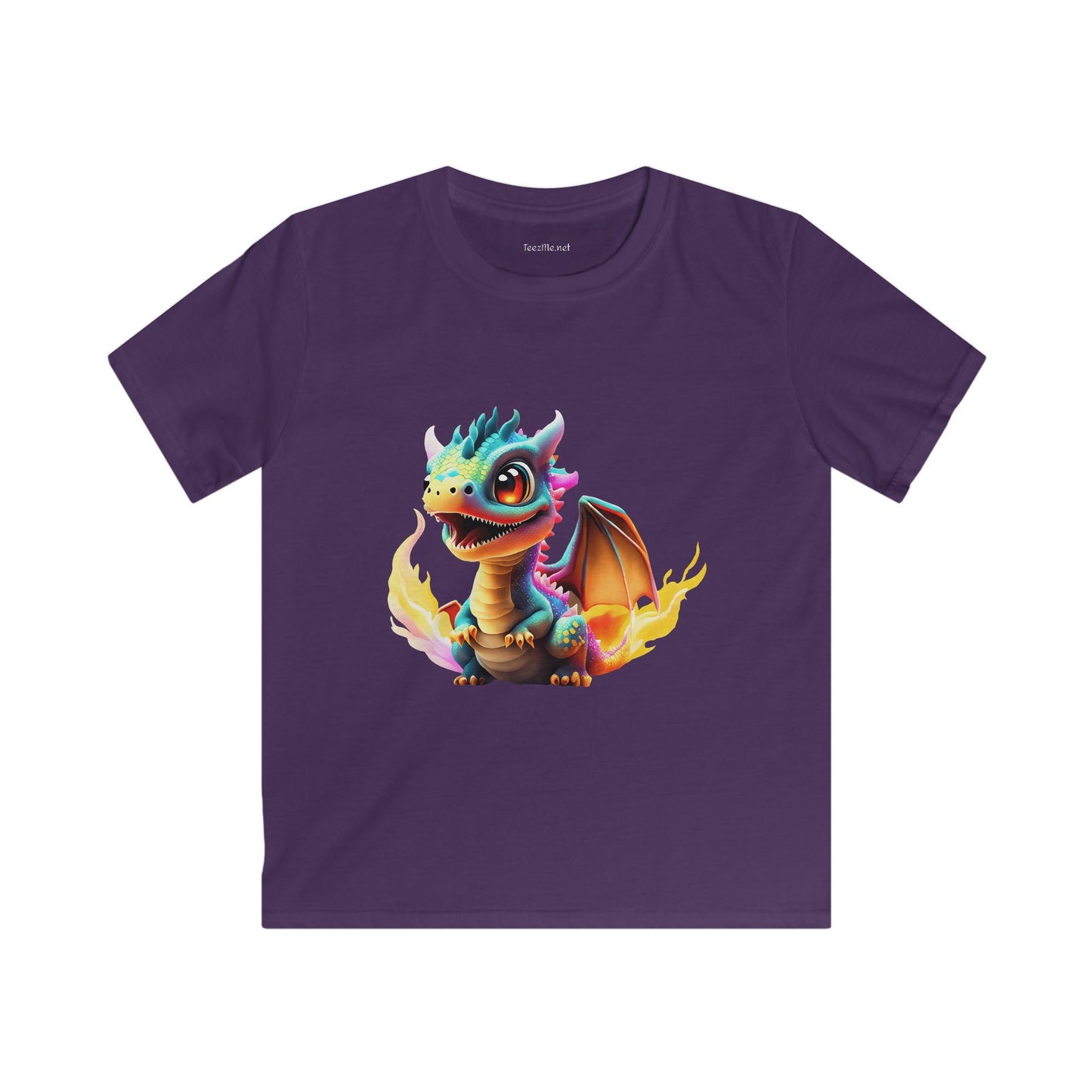 Colorful Dragon - Softstyle Tee Children