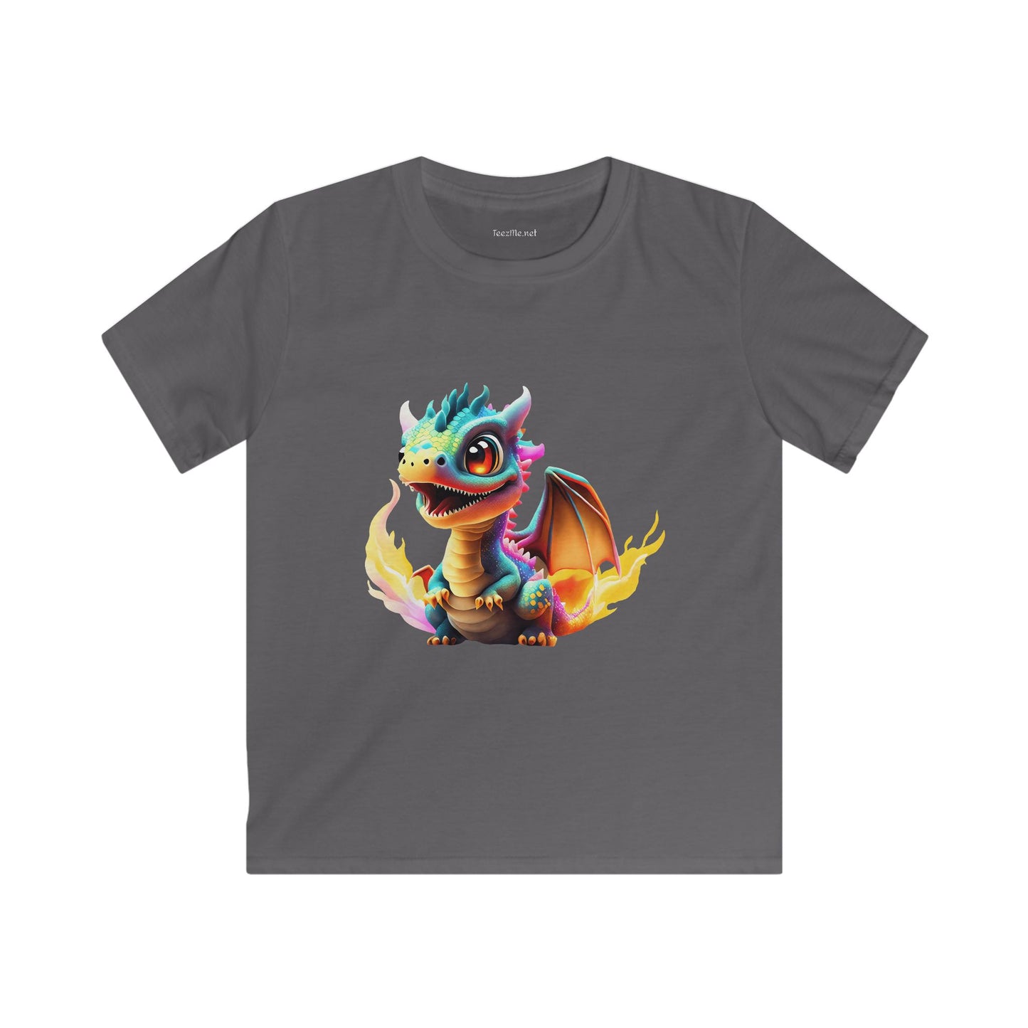 Colorful Dragon - Softstyle Tee Children