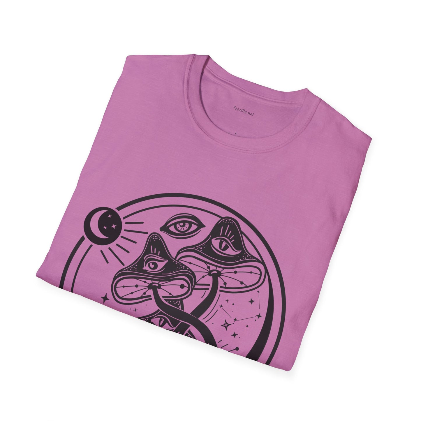Mushrooms - Unisex Softstyle T-Shirt 100% Cotton Graphic