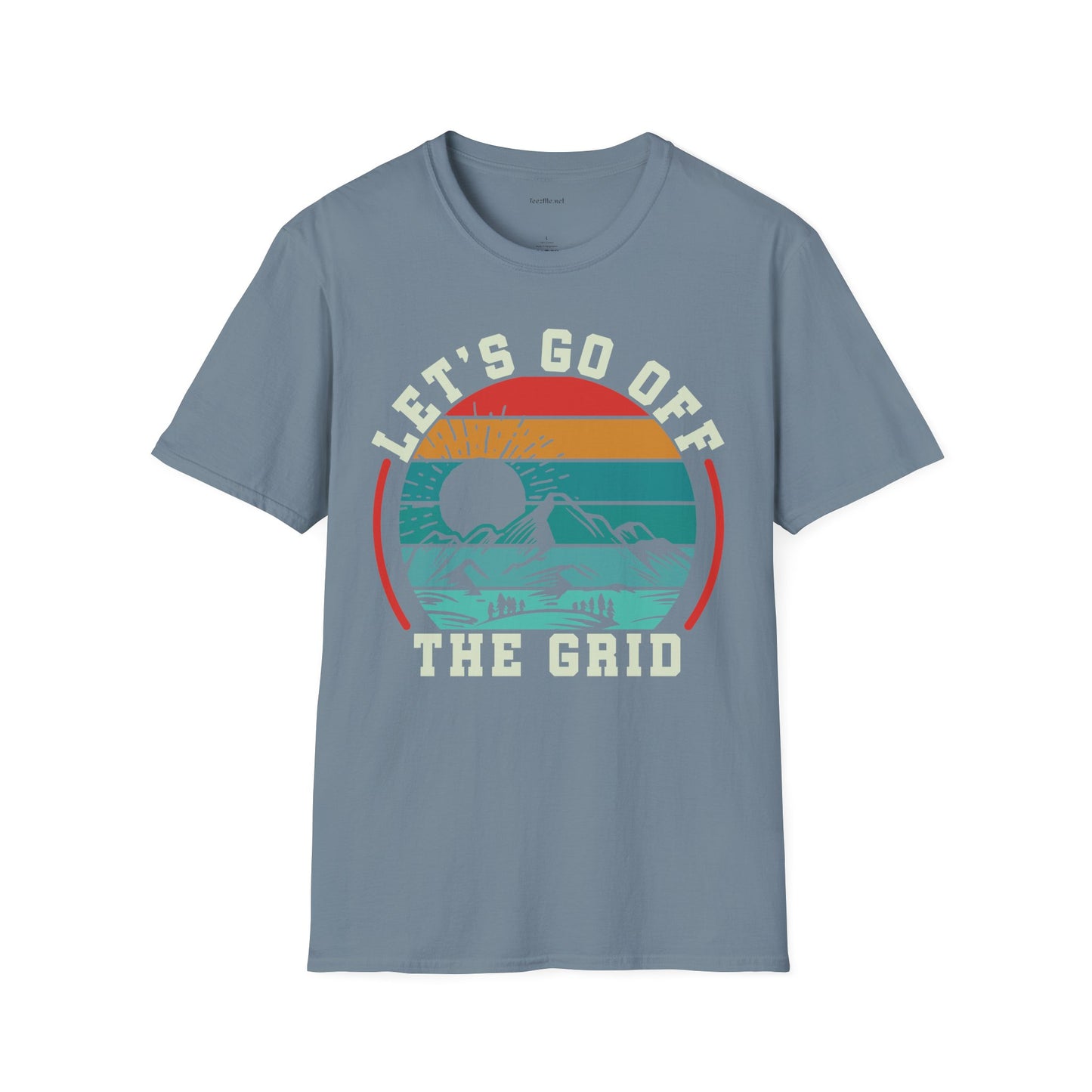 Off Grid - Unisex Softstyle T-Shirt 100% Cotton Graphic