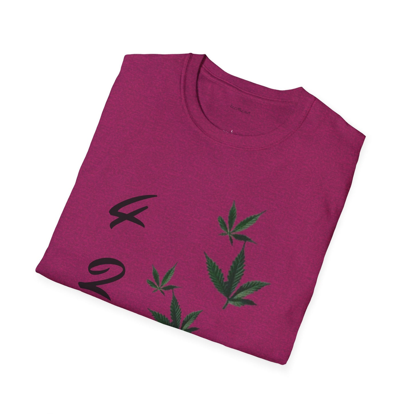 420 - Unisex Softstyle T-Shirt 100% Cotton Graphic #weed #cannabis